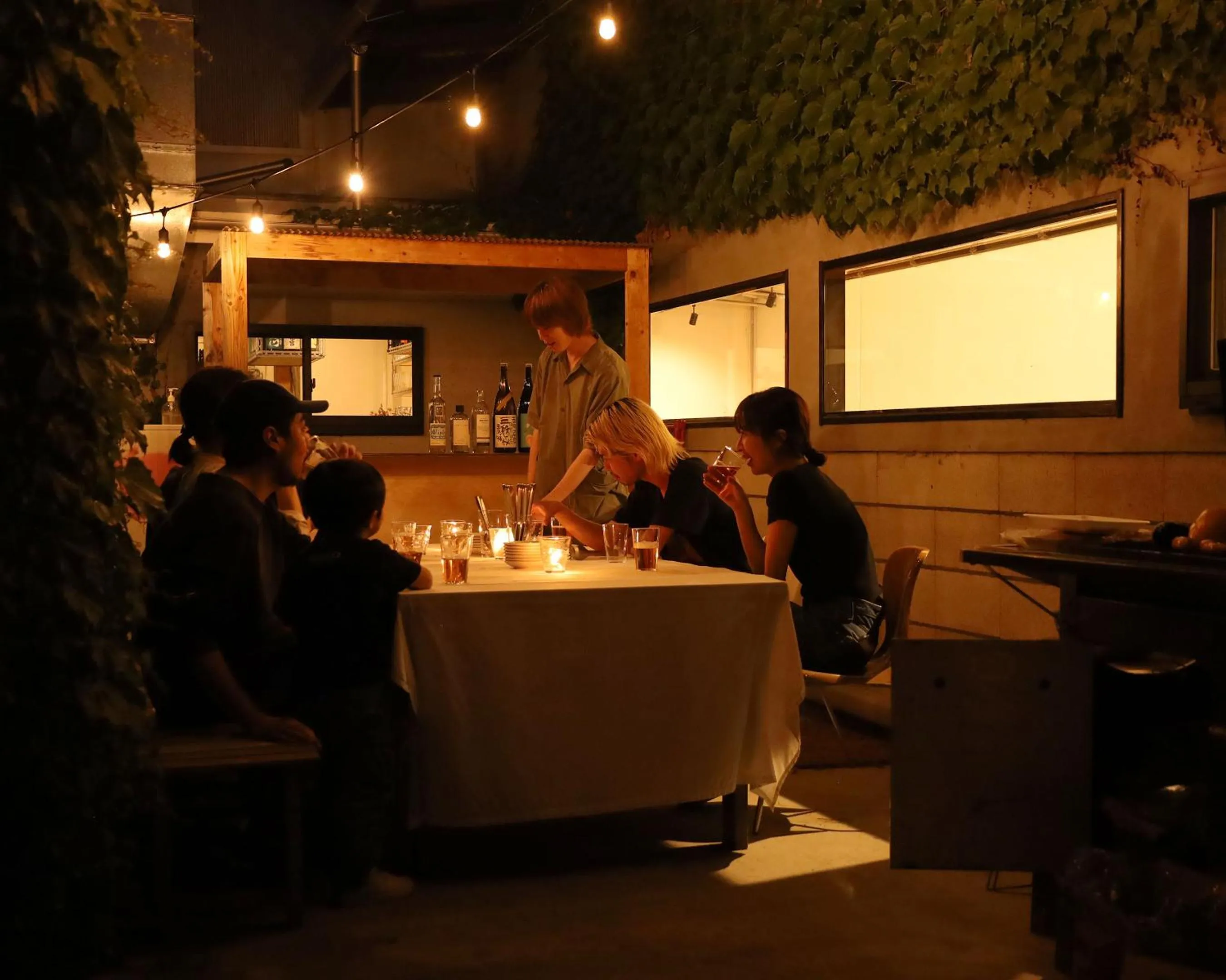 BBQ facilities in hostel mog