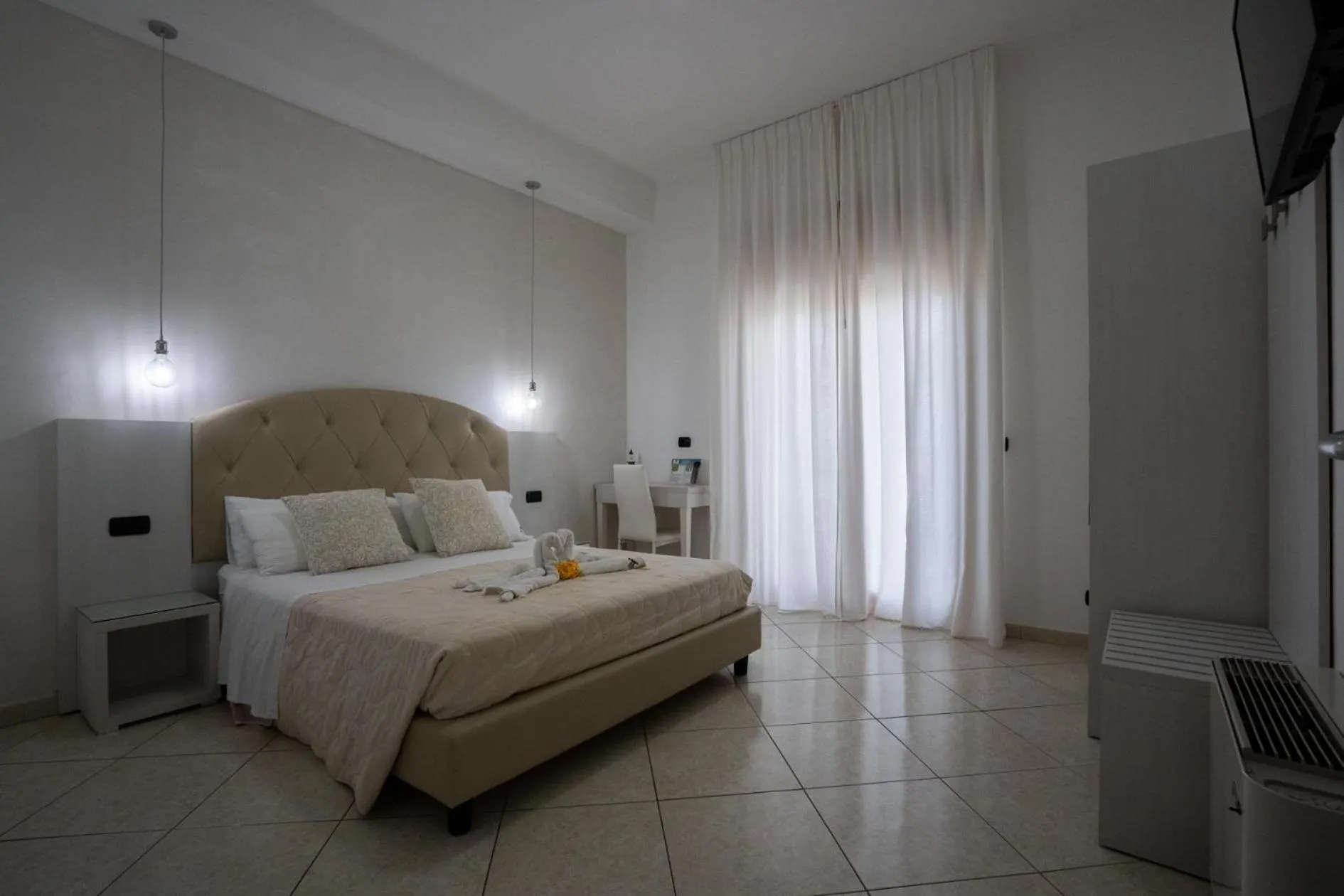 Bed in B&B Il Gabbiano