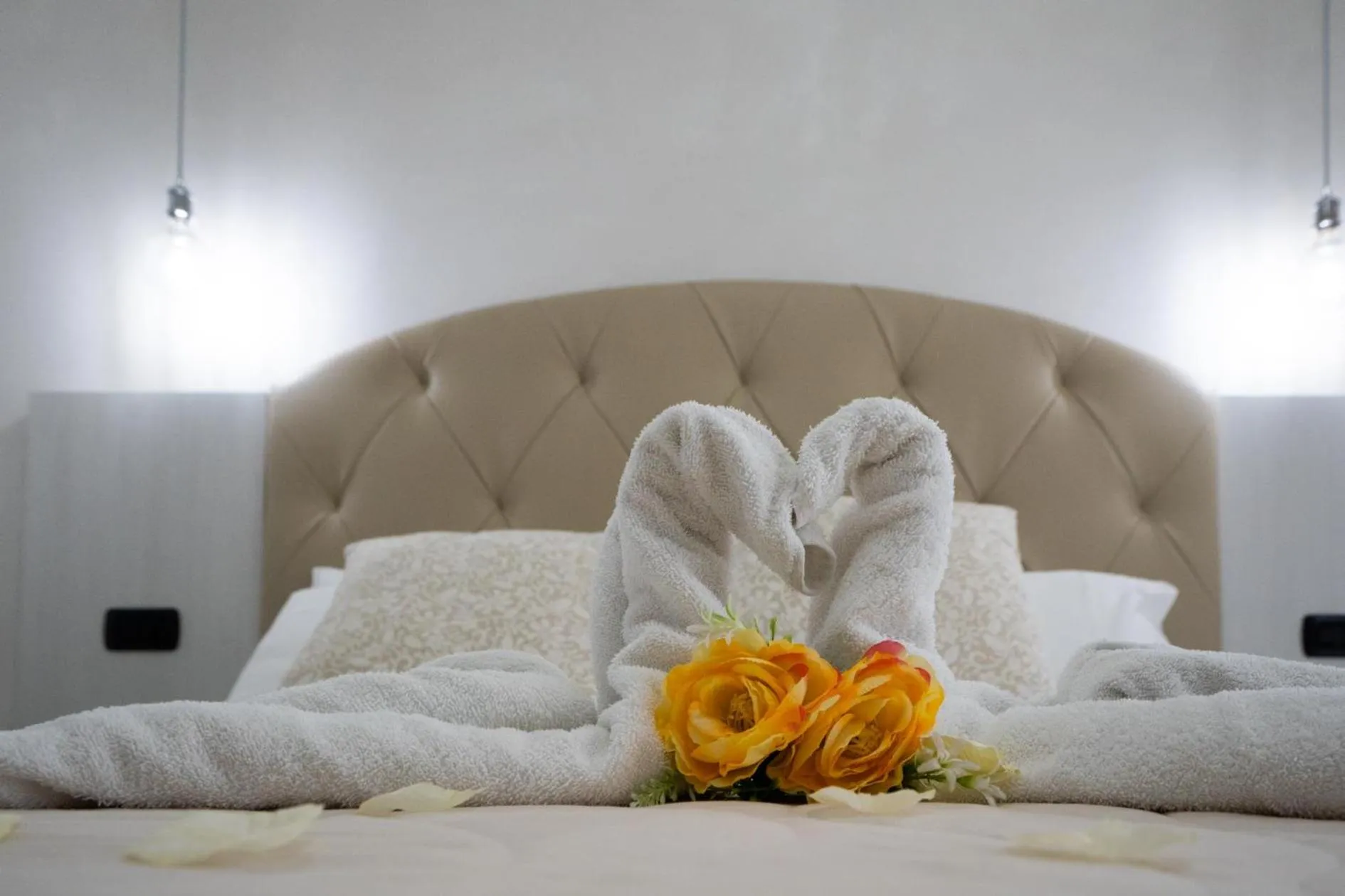 Bed in B&B Il Gabbiano