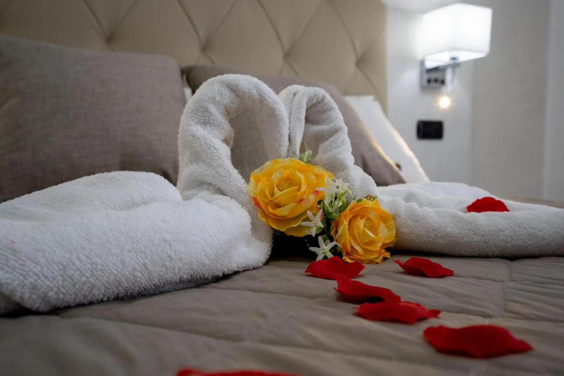 Bed in B&B Il Gabbiano