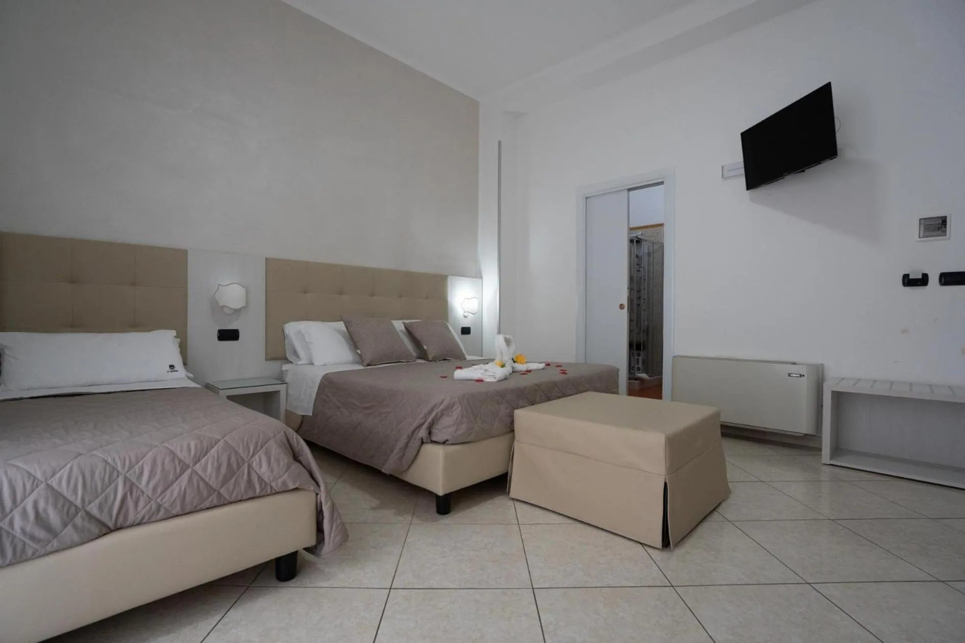 Bed in B&B Il Gabbiano