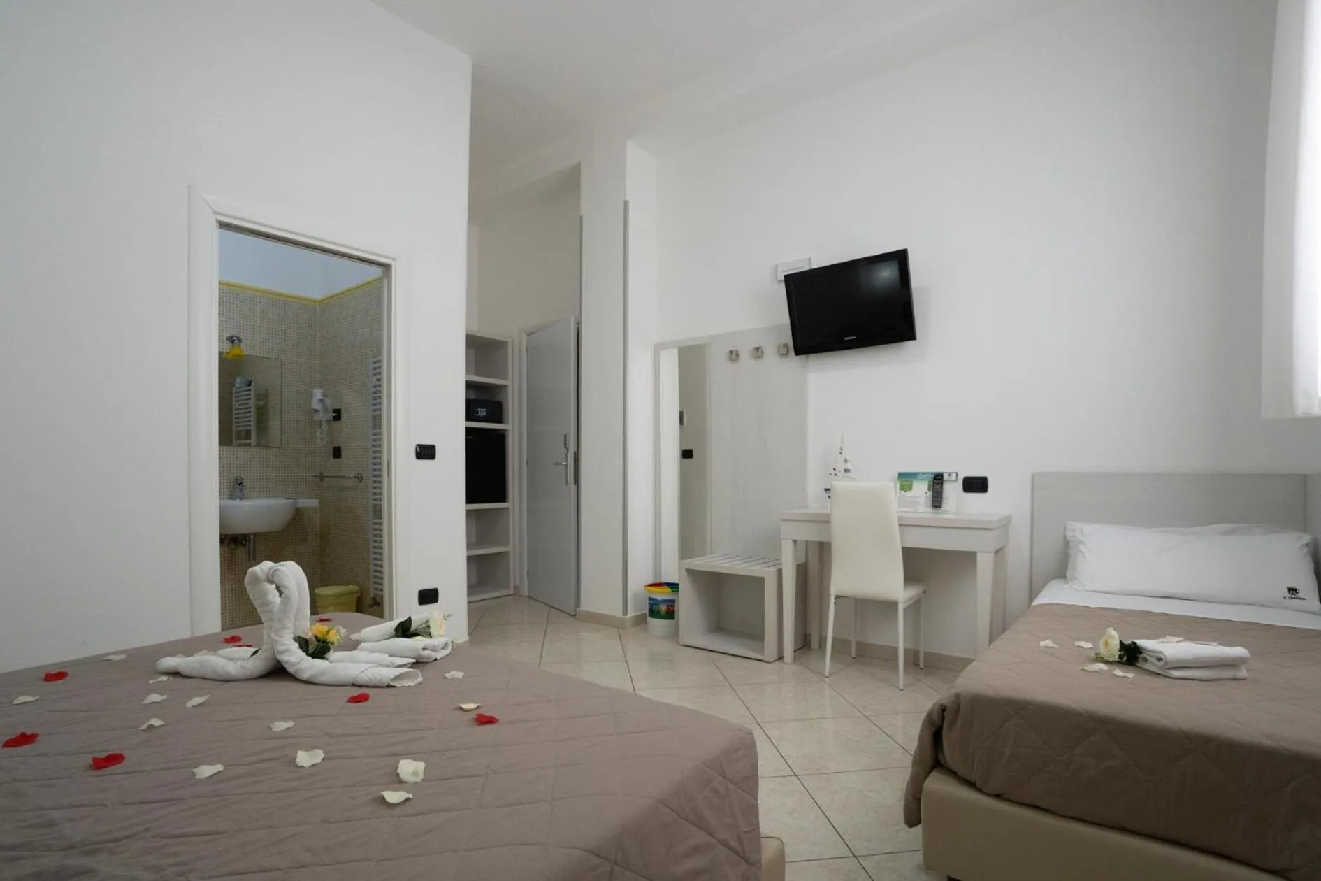 Bed in B&B Il Gabbiano