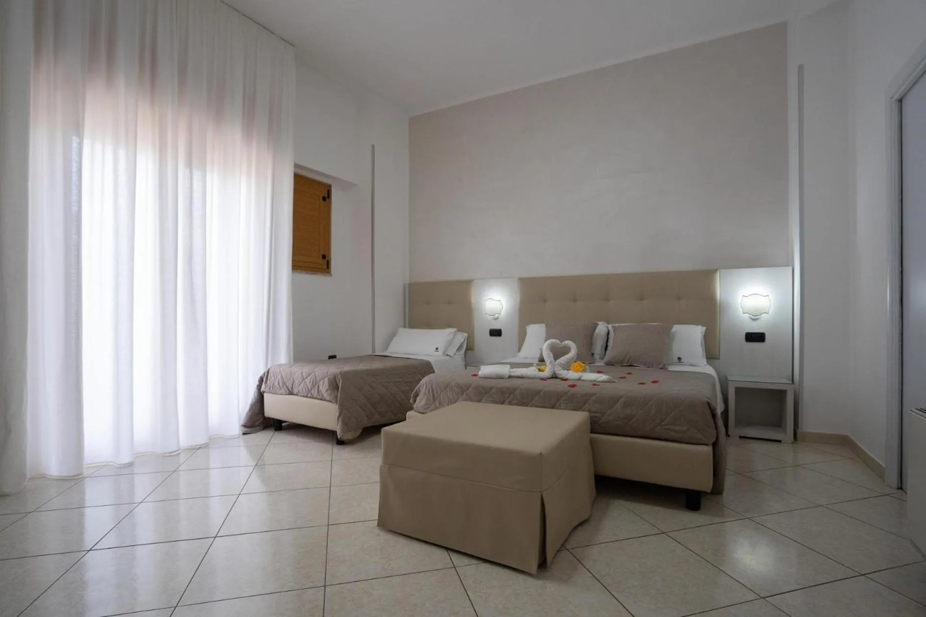 Bed in B&B Il Gabbiano