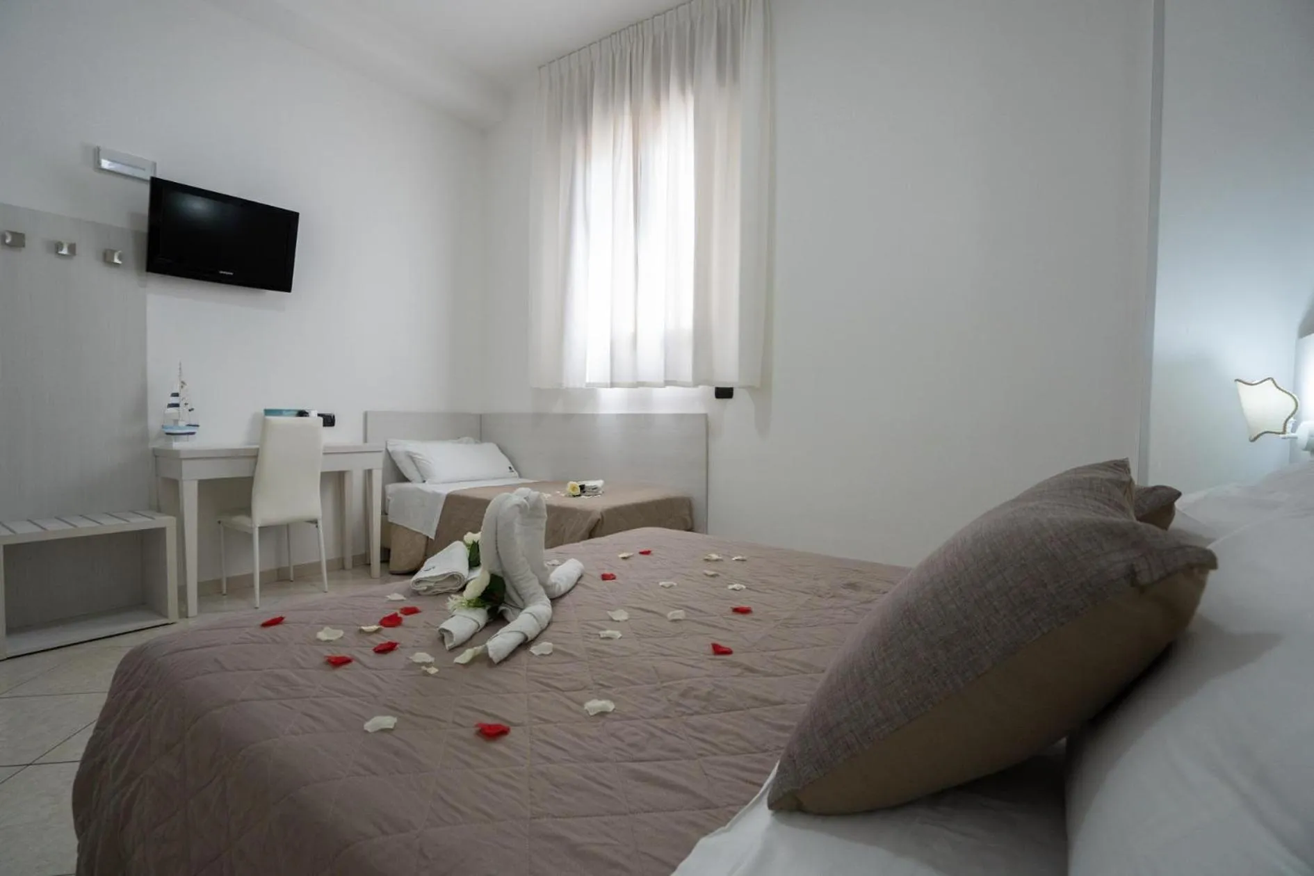 Bed in B&B Il Gabbiano