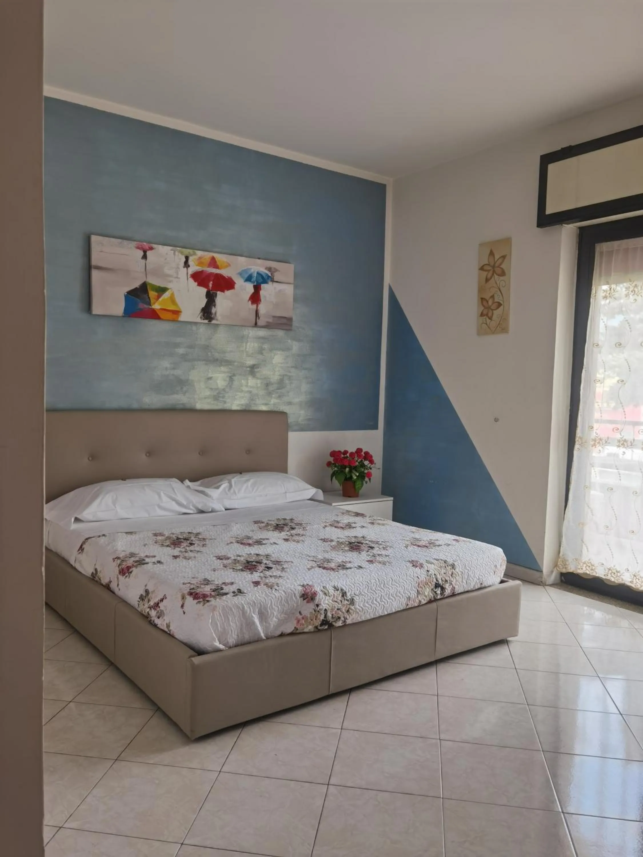 Bed in Hotel De Rosa