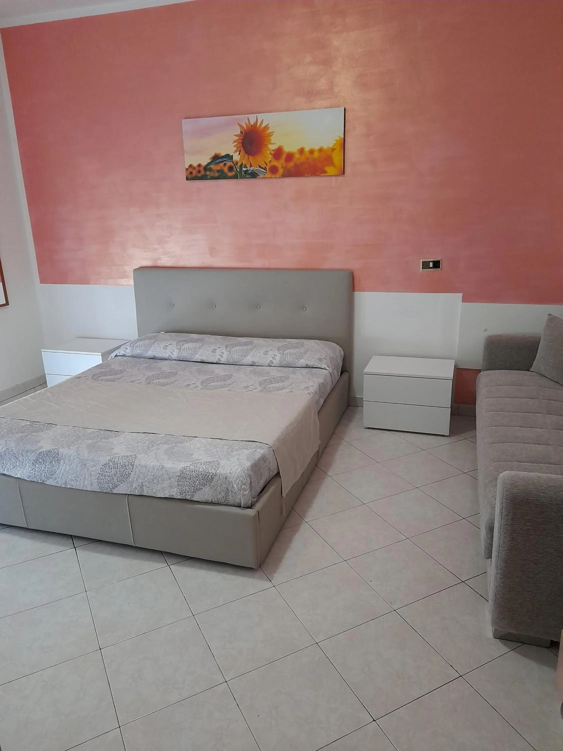 Bed in Hotel De Rosa