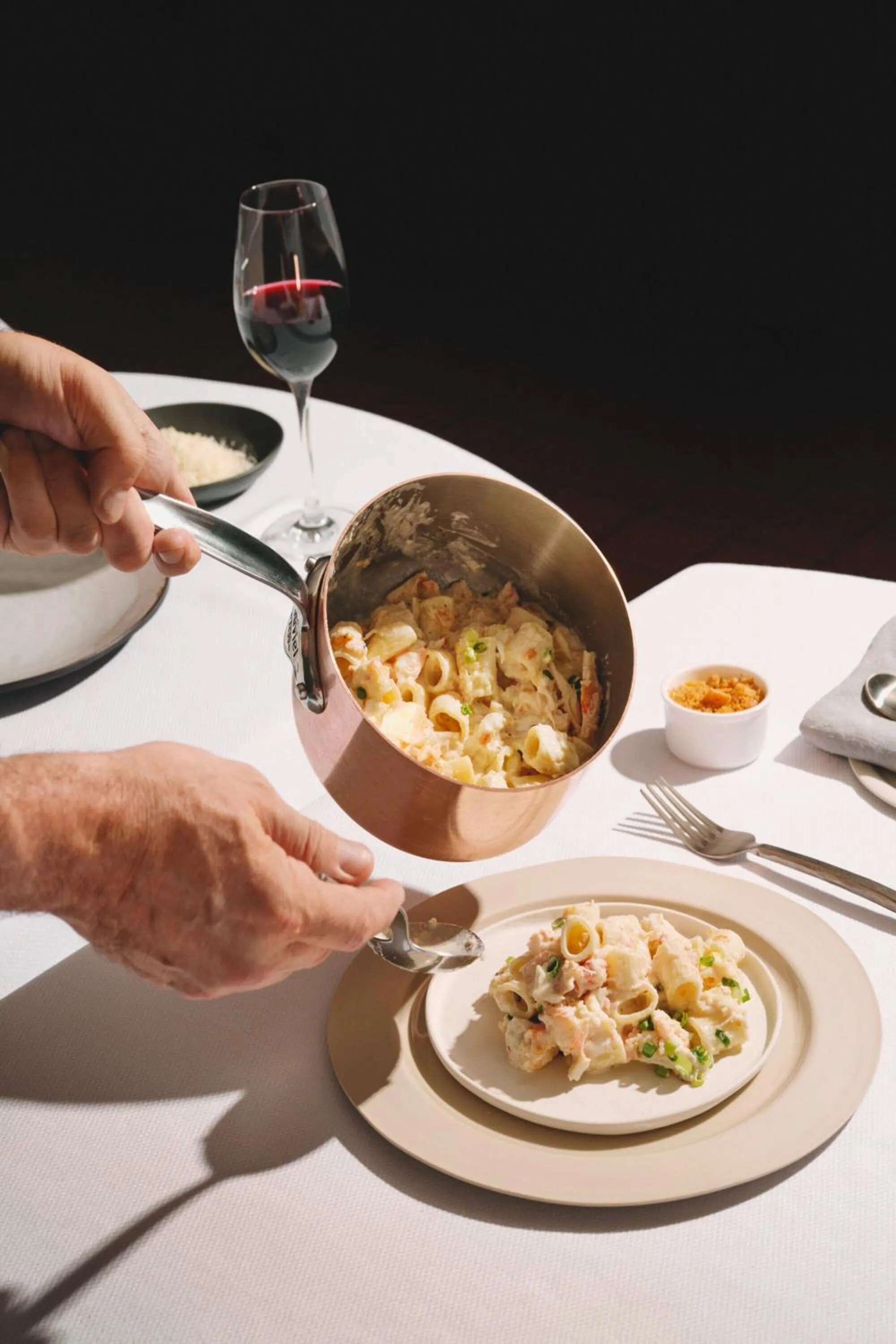 Food and drinks in Boston Harbor Hotel