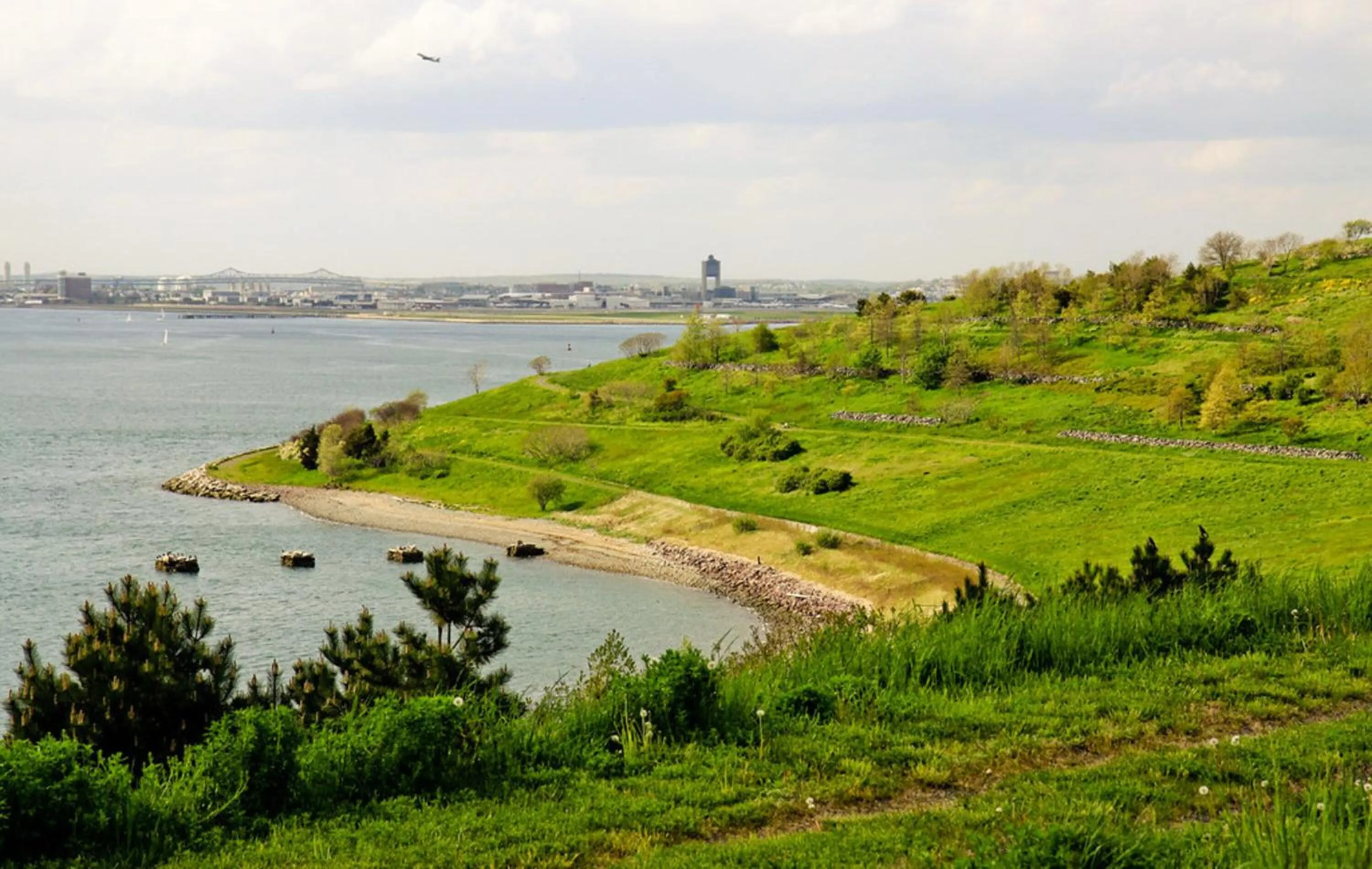 Natural landscape in Boston Harbor Hotel