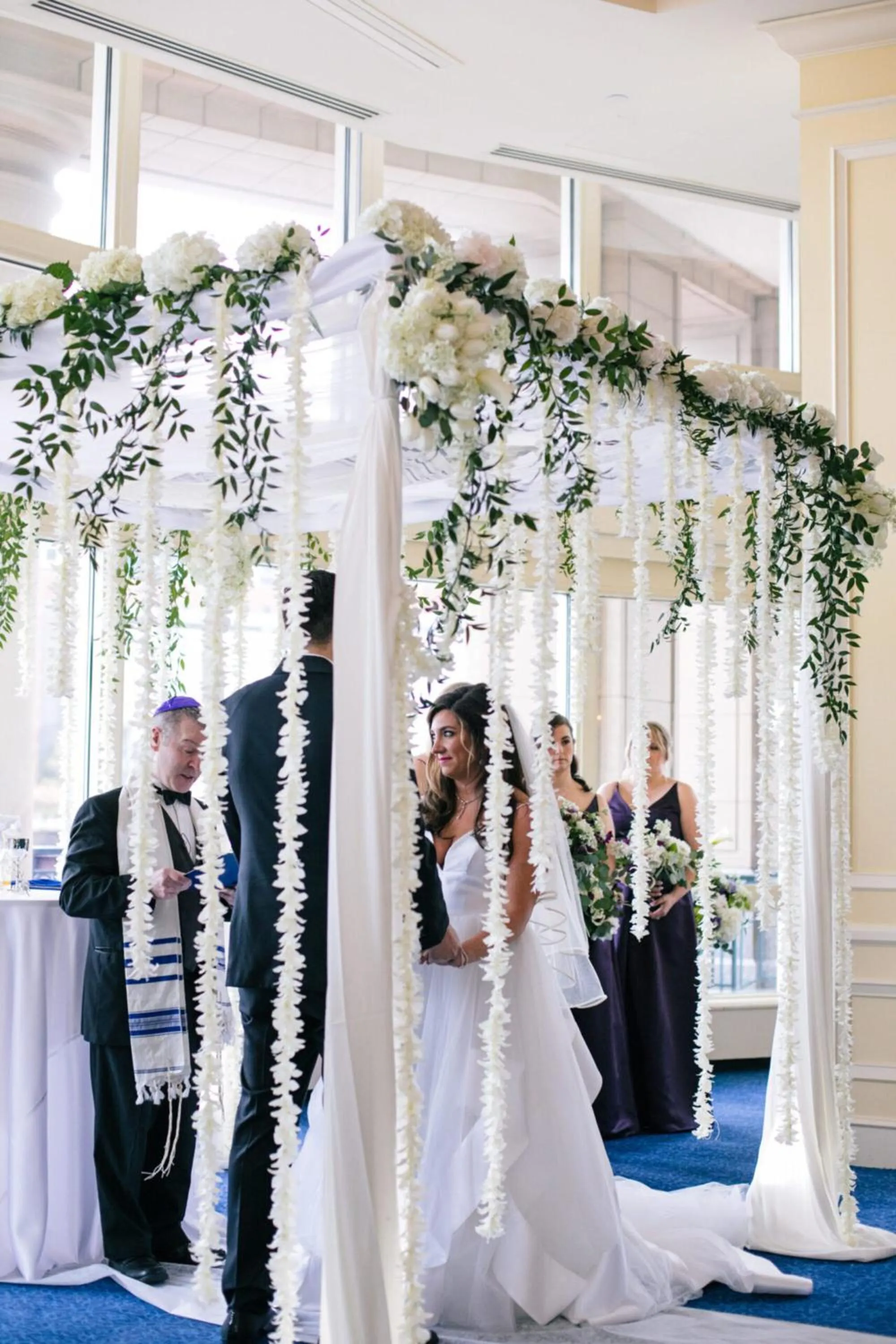 wedding in Boston Harbor Hotel
