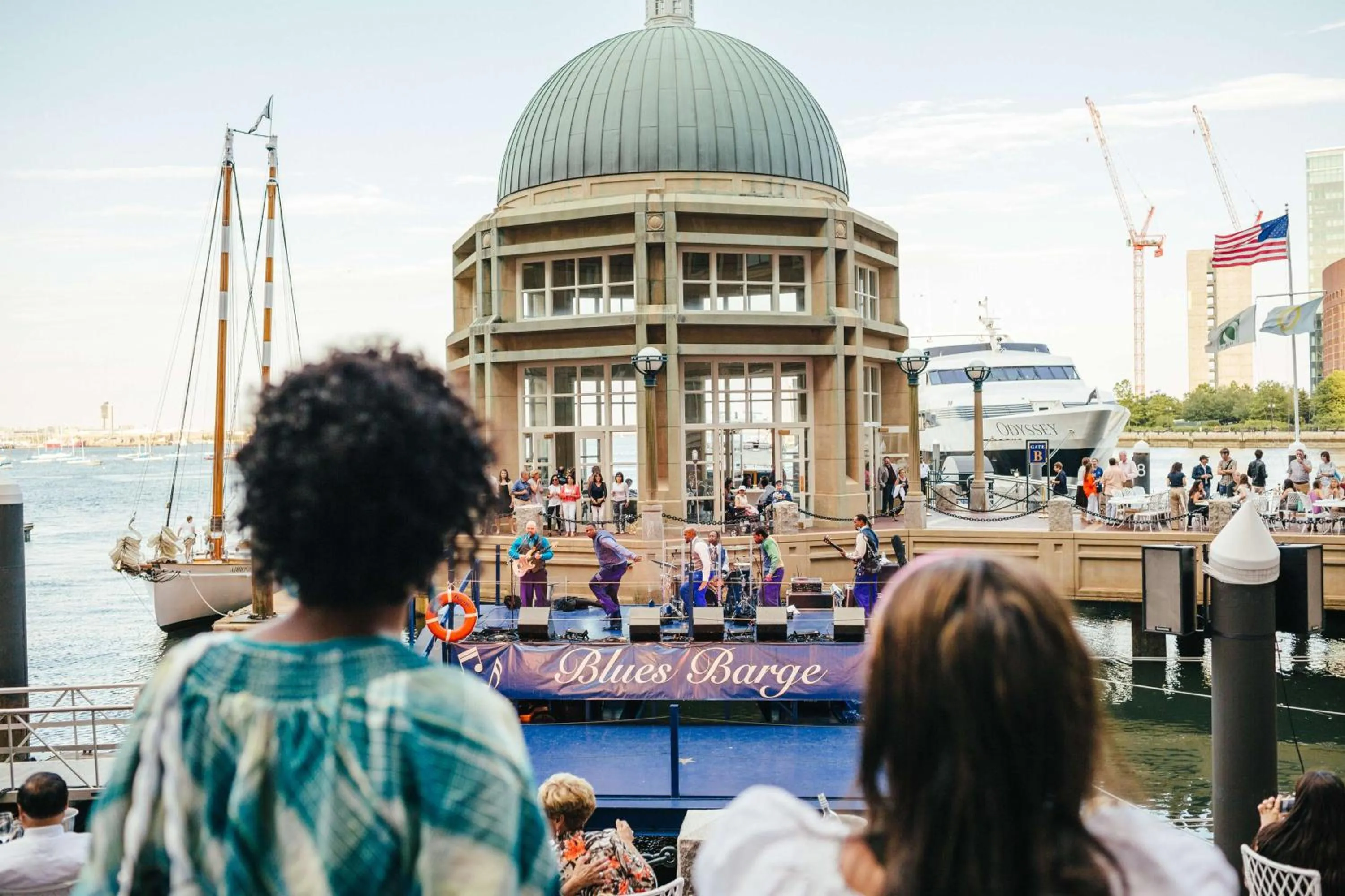 Nearby landmark in Boston Harbor Hotel