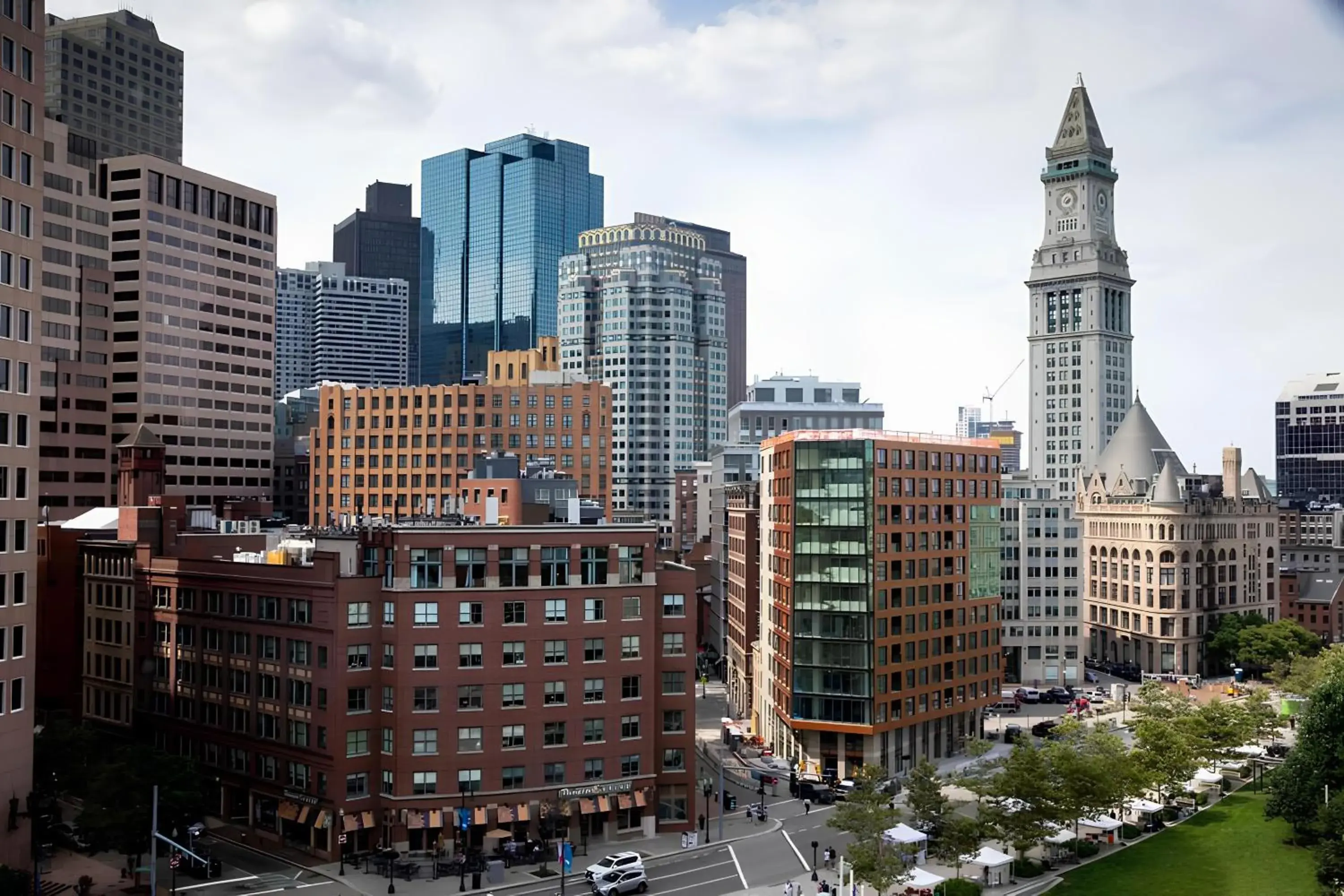 View (from property/room) in Boston Harbor Hotel View (from property/room) in Boston Harbor Hotel