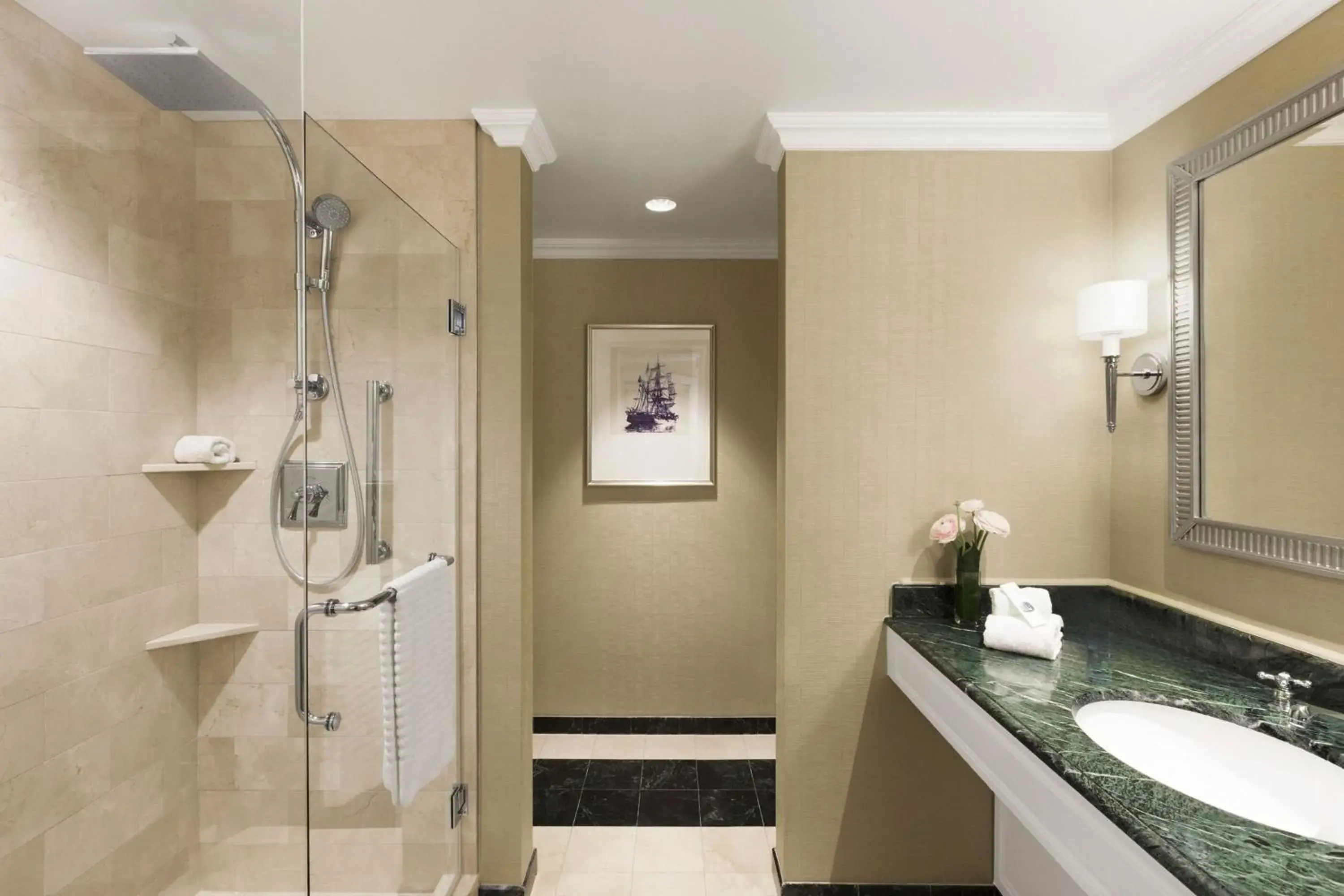 Bathroom in Boston Harbor Hotel Bathroom in Boston Harbor Hotel