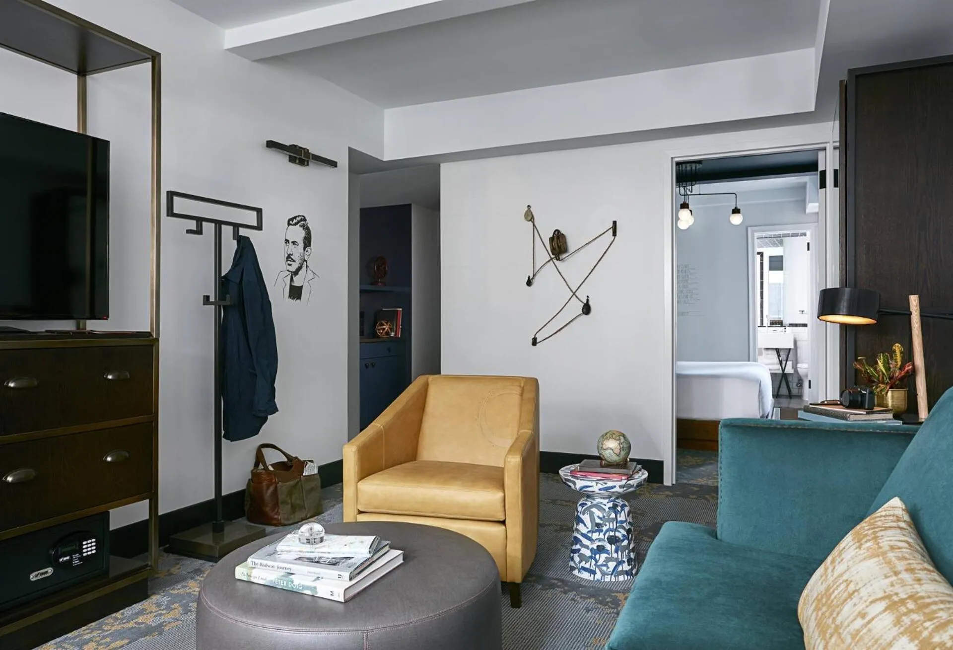 Living room in The Renwick