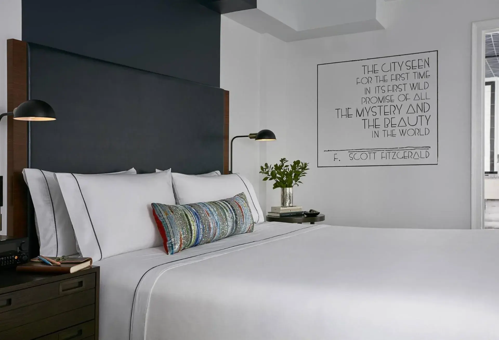 Bed in The Renwick Bed in The Renwick