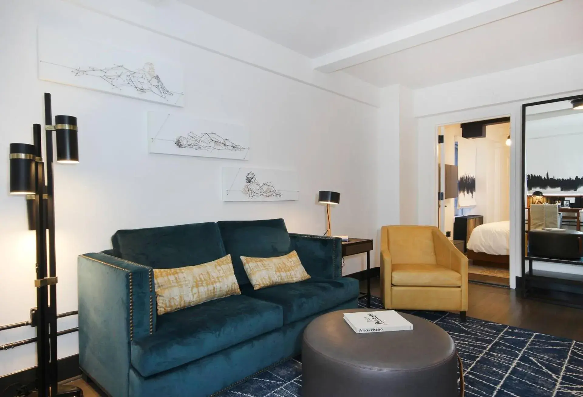 Living room in The Renwick Living room in The Renwick