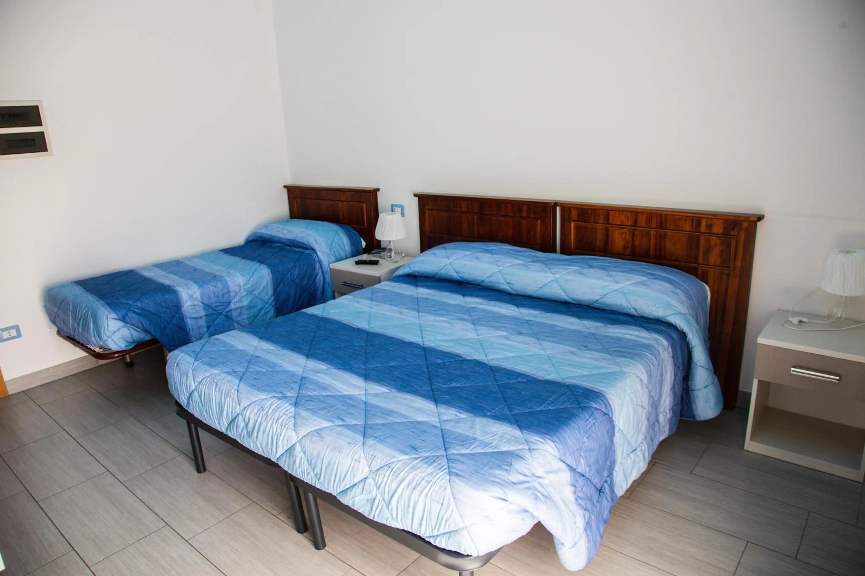 Bedroom, Bed in Hotel Pina Ristorante