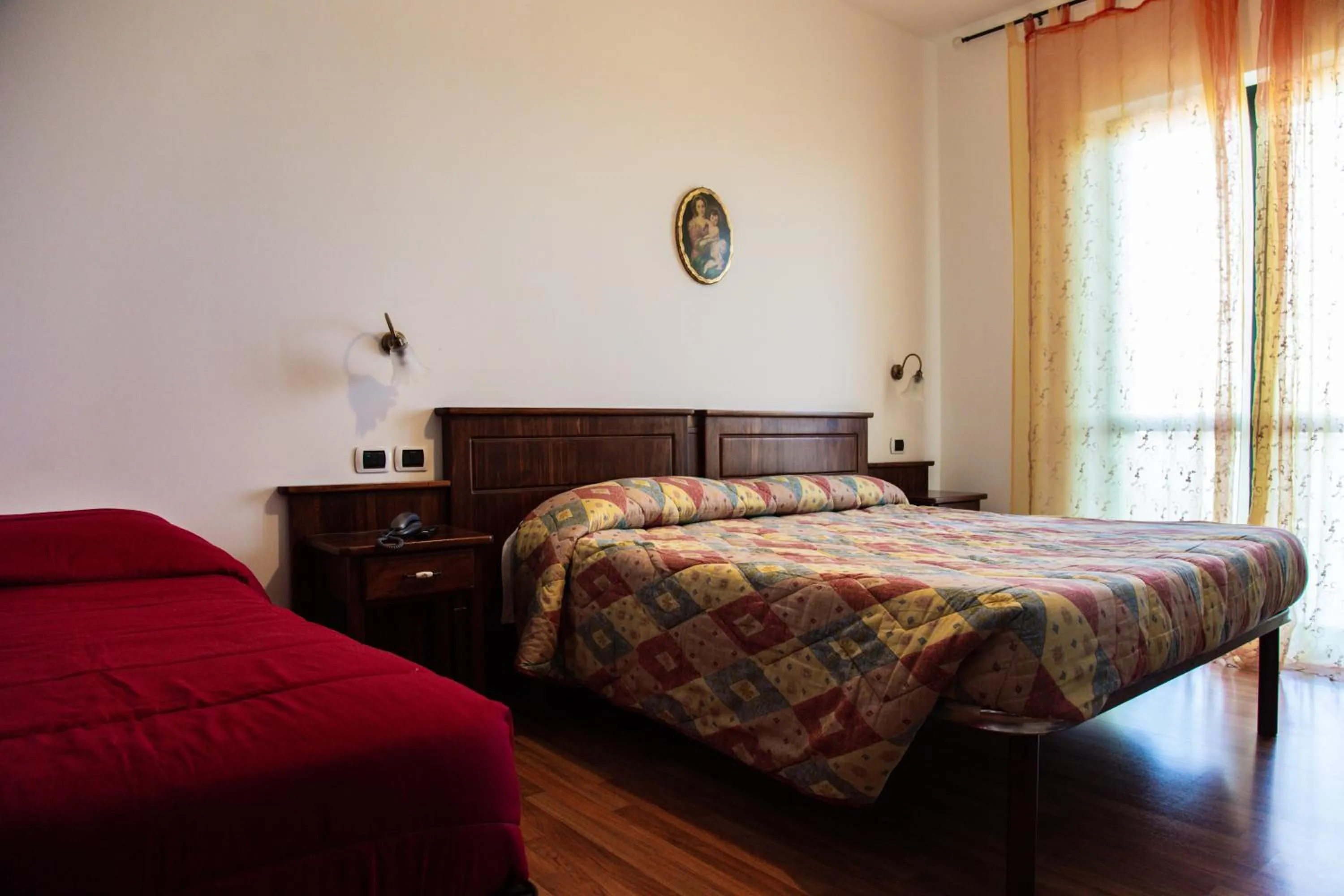 Bed in Hotel Pina Ristorante