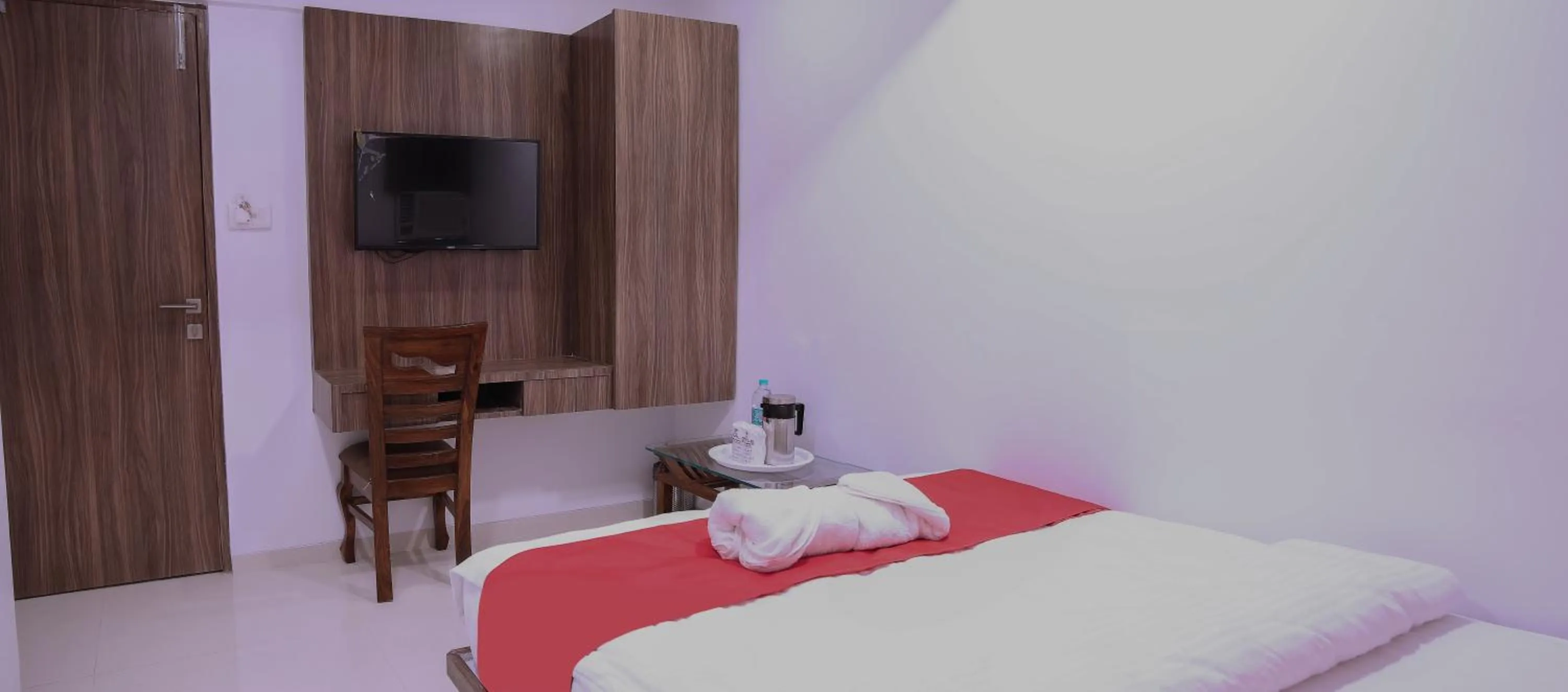 TV and multimedia, Bed in Hotel Apple Inn