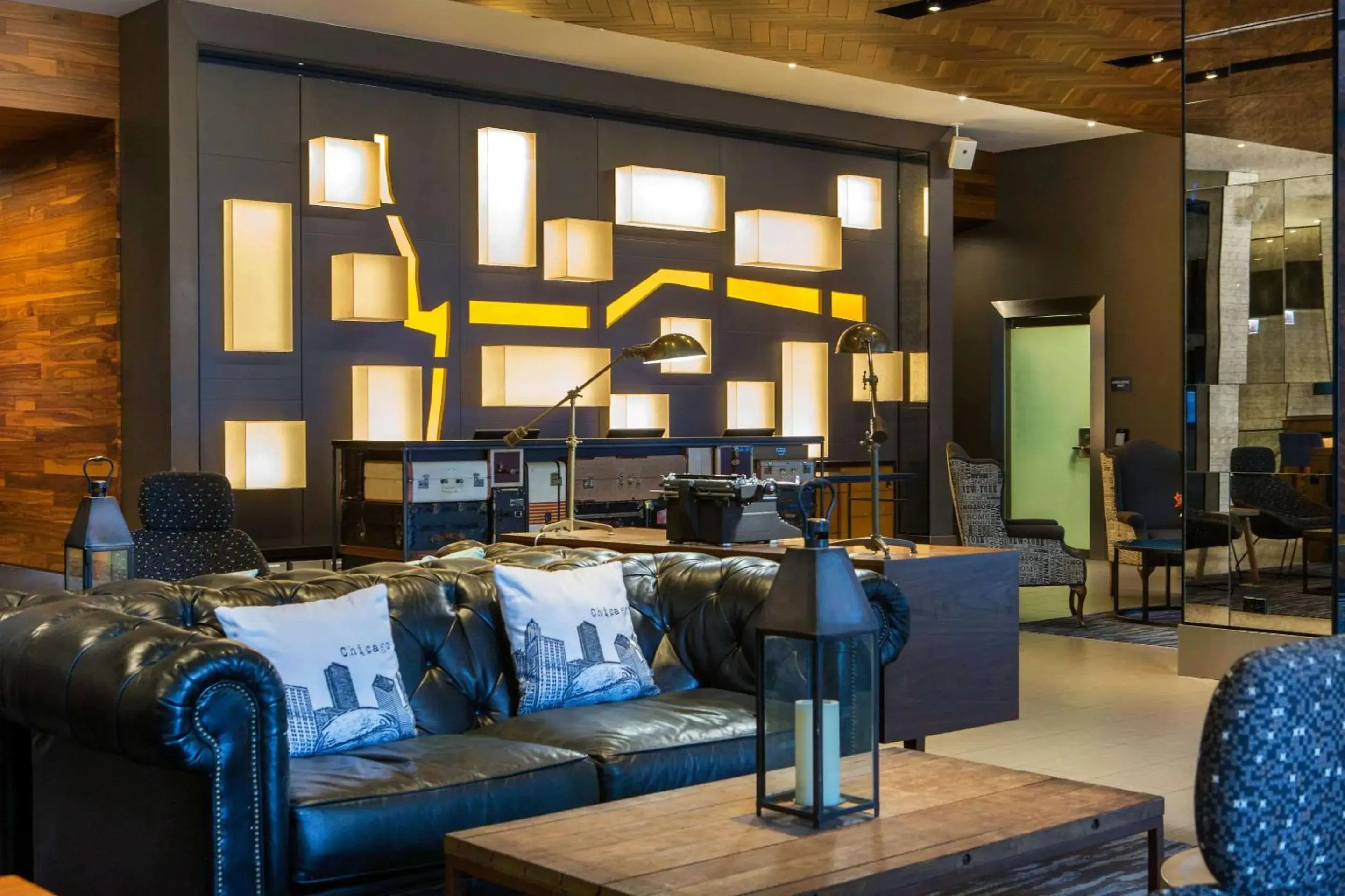 Lobby or reception in The Chicago Hotel Collection Magnificent Mile Lobby or reception in The Chicago Hotel Collection Magnificent Mile