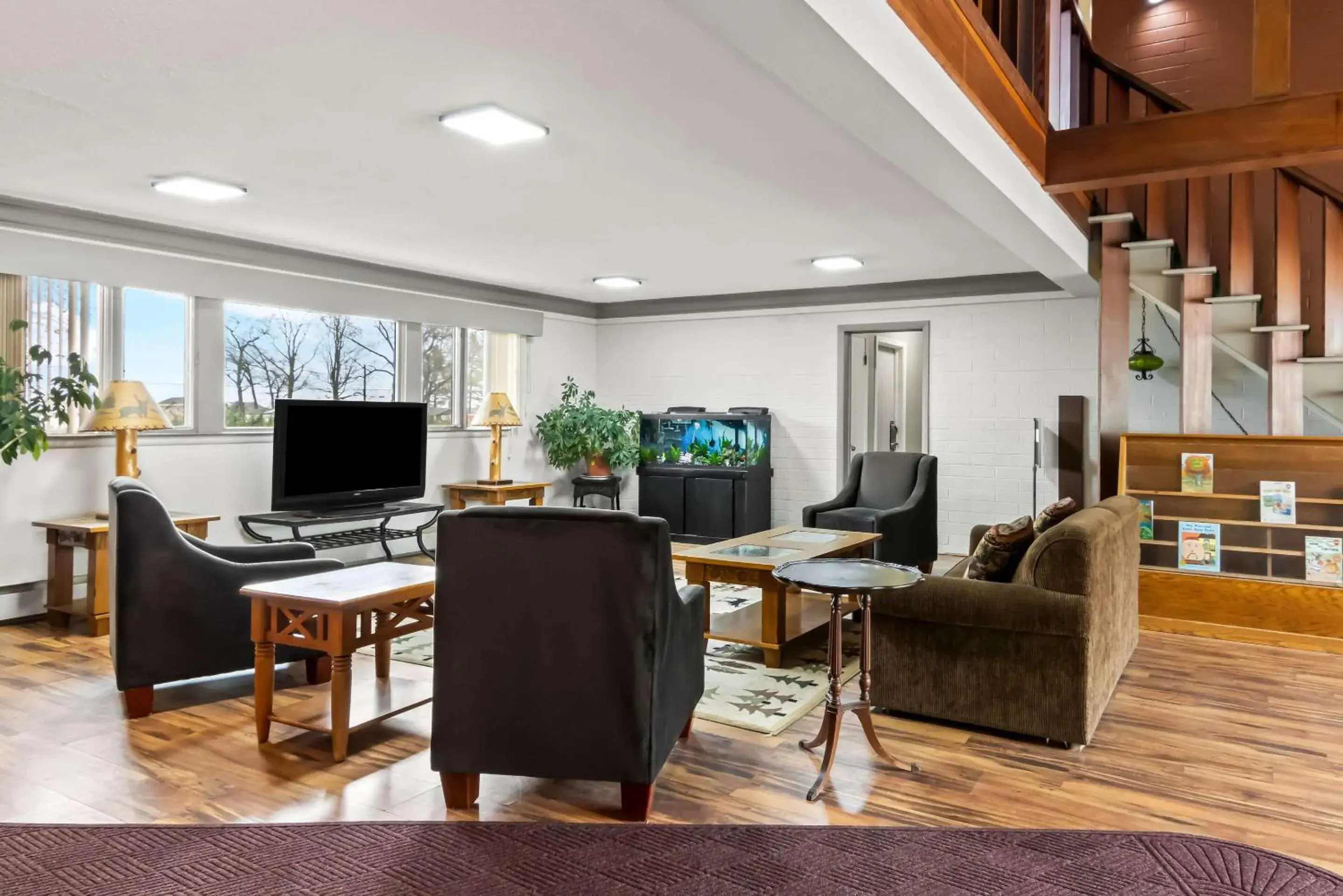 Lobby or reception in Rodeway Inn Formerly Camp Inn Lodge Lobby or reception in Rodeway Inn Formerly Camp Inn Lodge