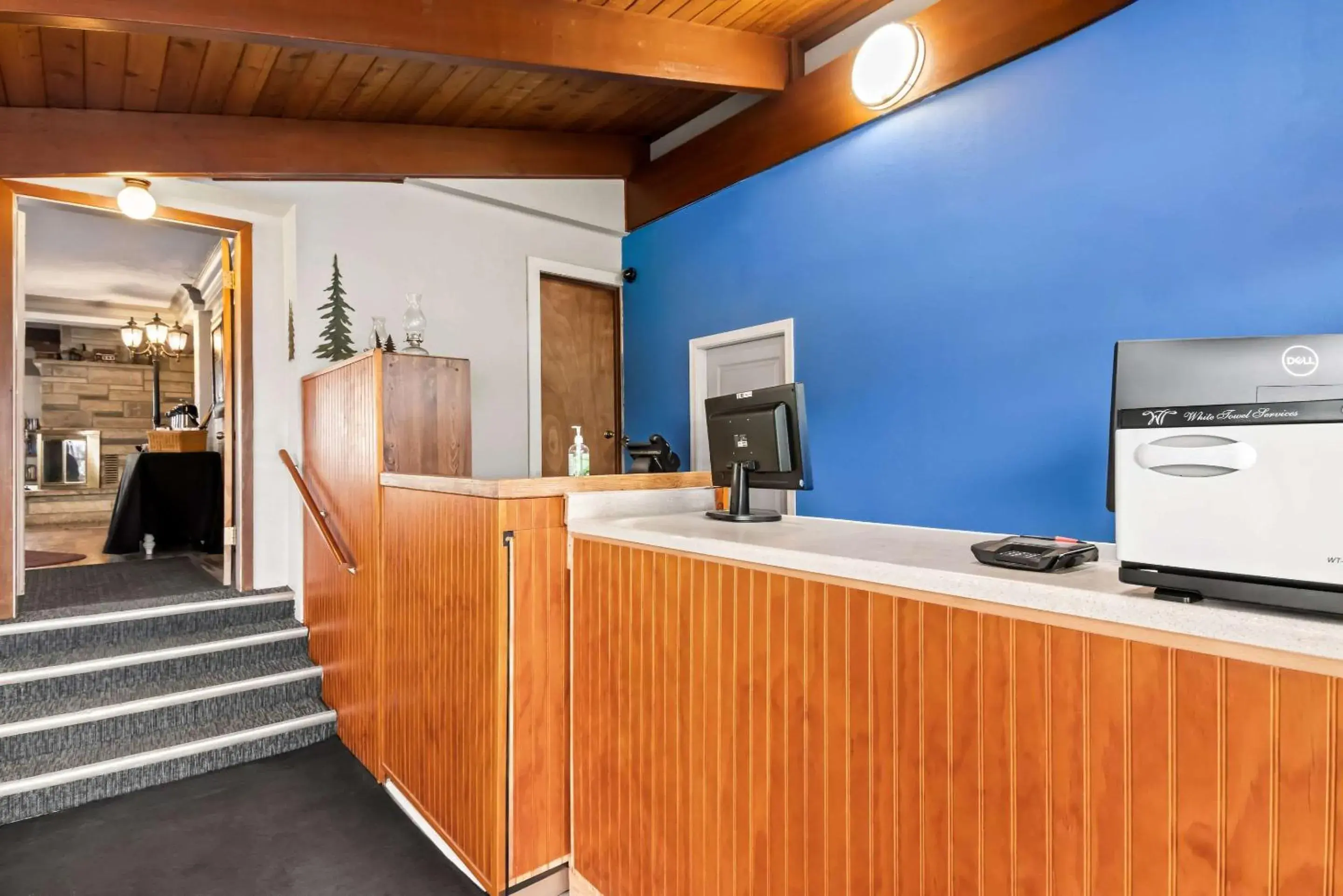 Lobby or reception in Rodeway Inn Formerly Camp Inn Lodge Lobby or reception in Rodeway Inn Formerly Camp Inn Lodge