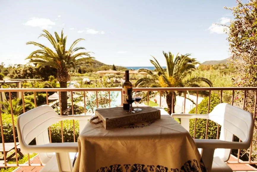 Balcony/Terrace in Residence il Mandorlo