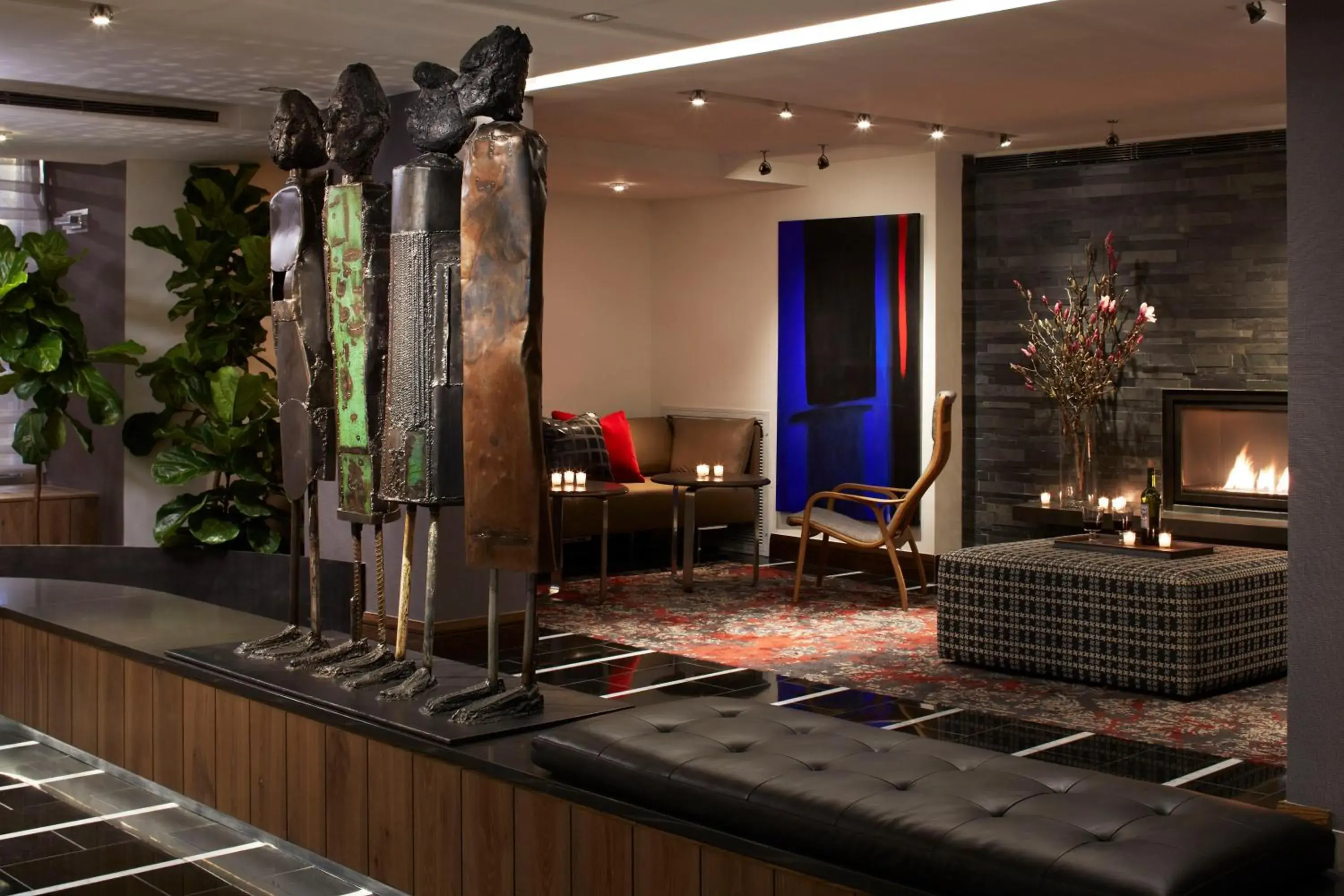 Lobby or reception in The Fifty Sonesta Hotel New York Lobby or reception in The Fifty Sonesta Hotel New York