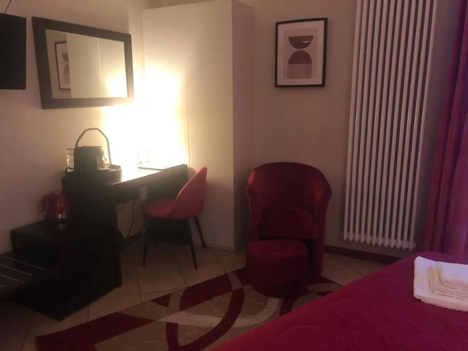 Bed in HOTEL DEL CORSO