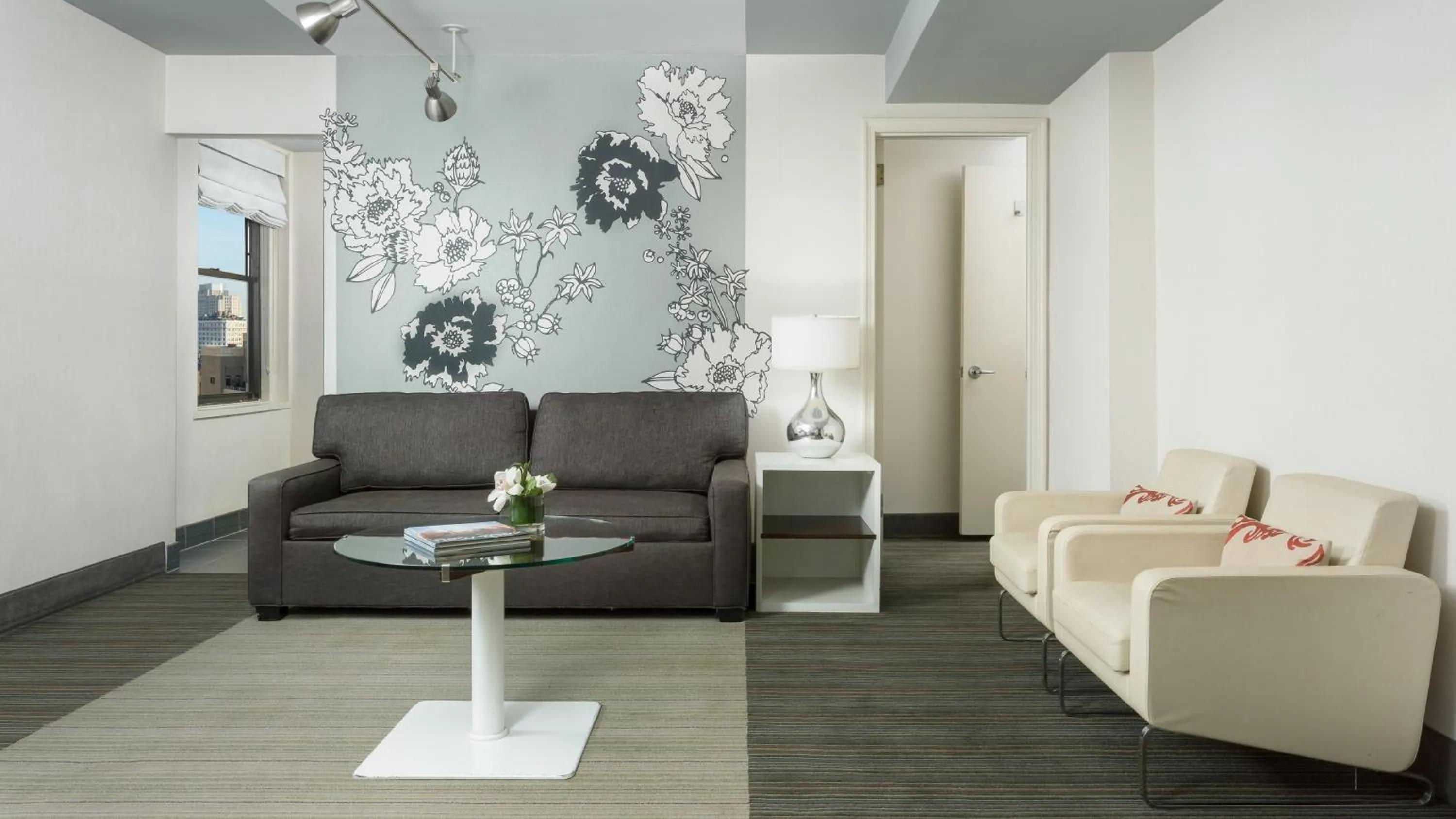 Living room in Manhattan NYC-an Affinia Hotel