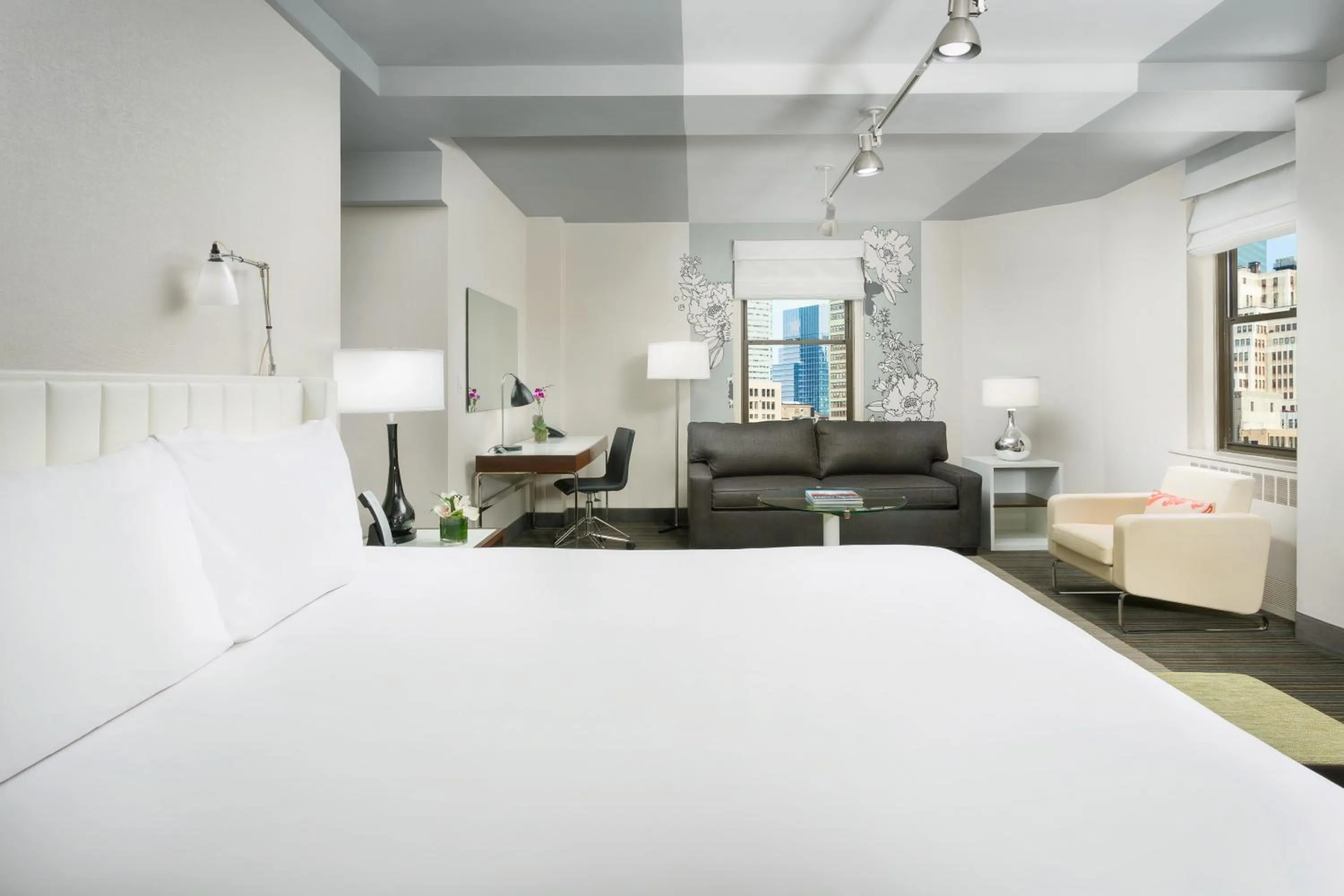 Photo of the whole room in Manhattan NYC-an Affinia Hotel