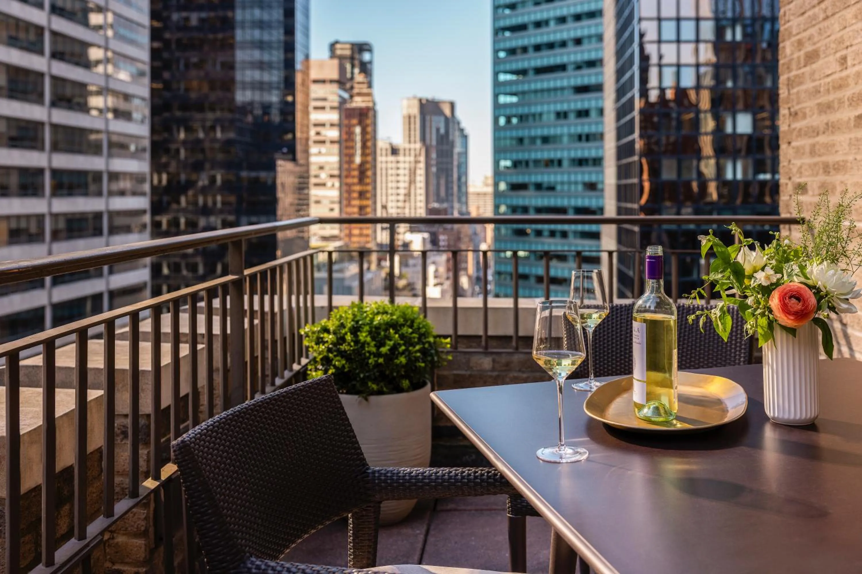 Balcony/Terrace in The Benjamin Royal Sonesta New York