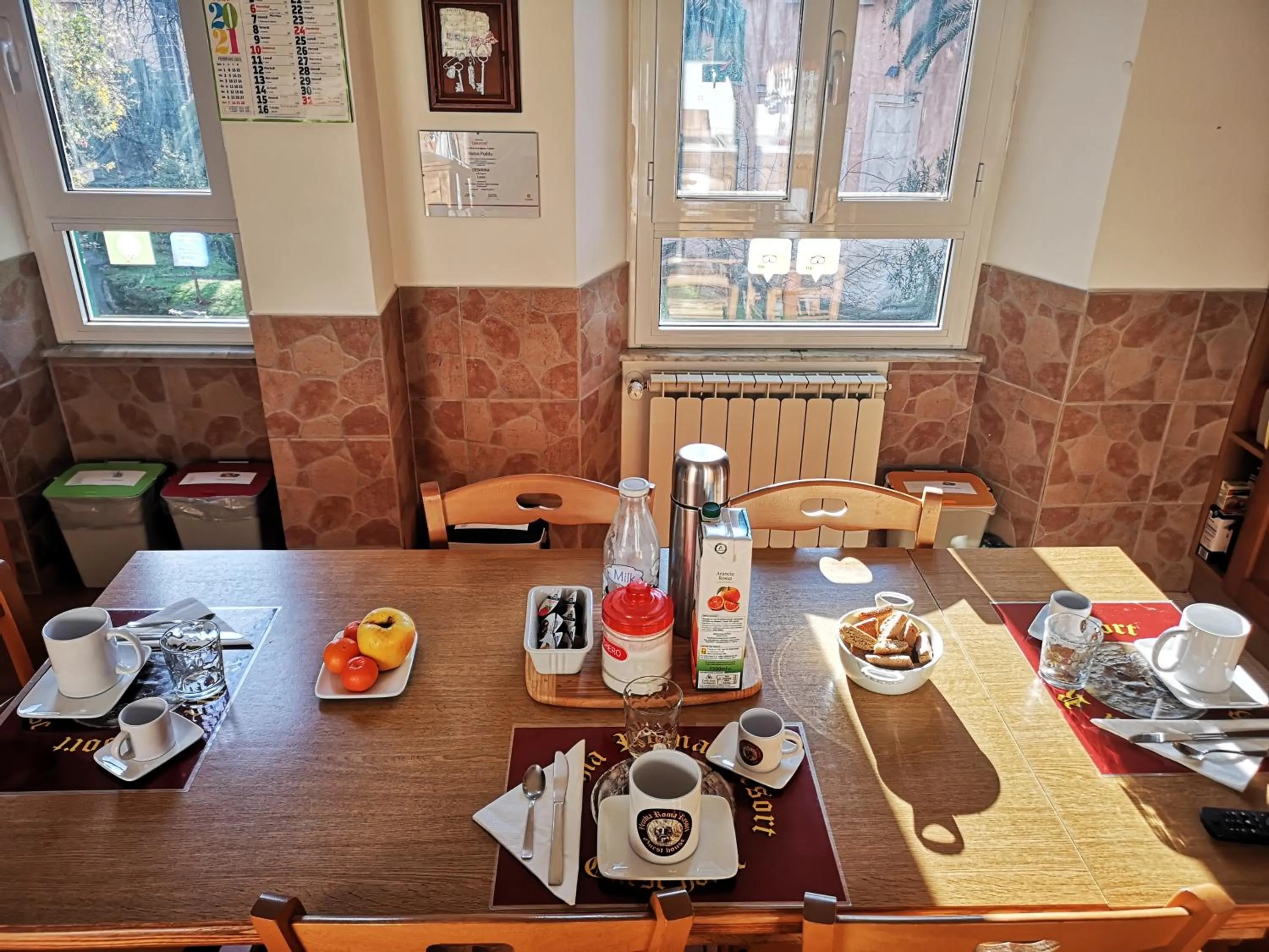 Breakfast in Vecchia Roma Resort