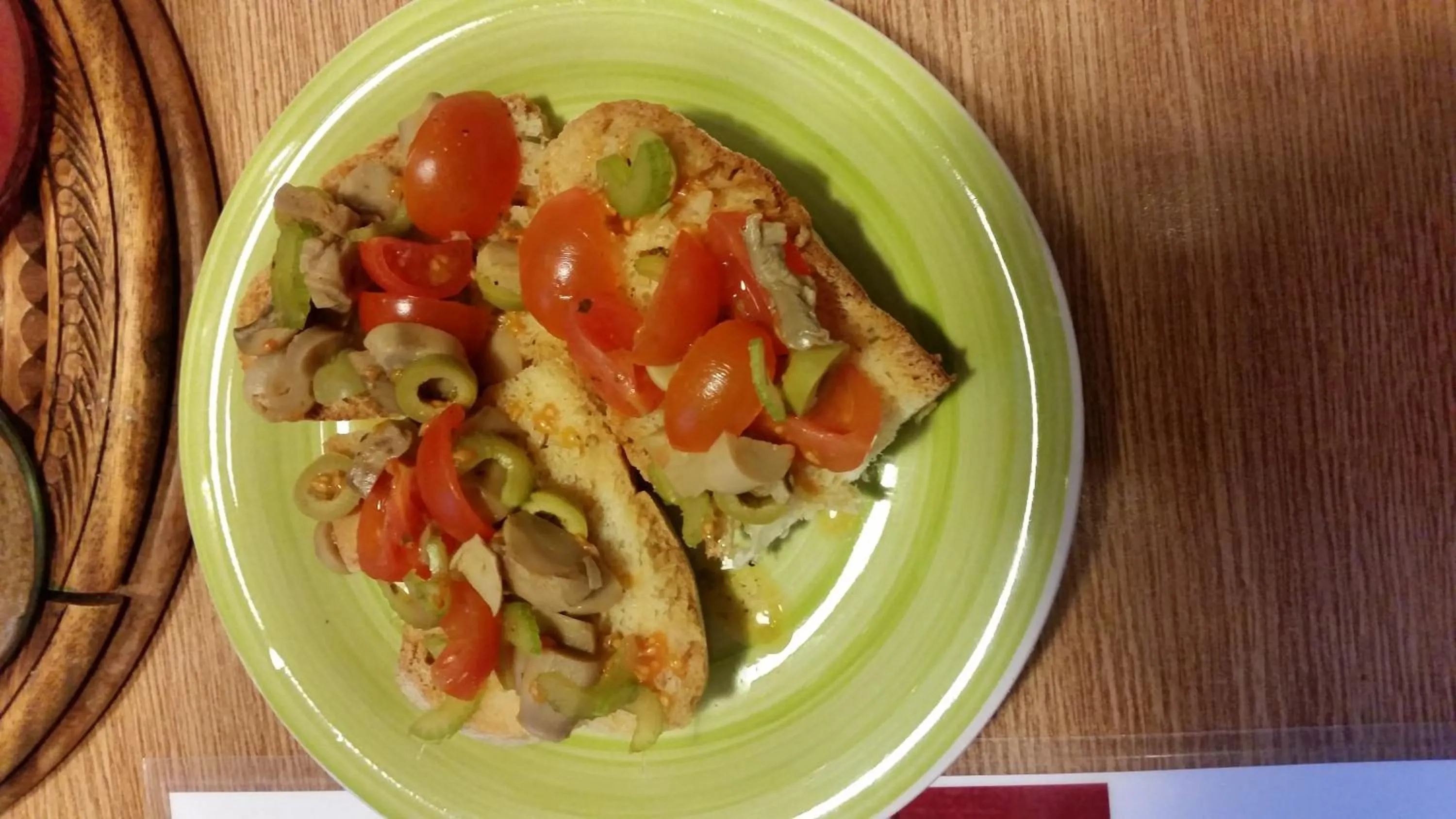 Food close-up in Vecchia Roma Resort