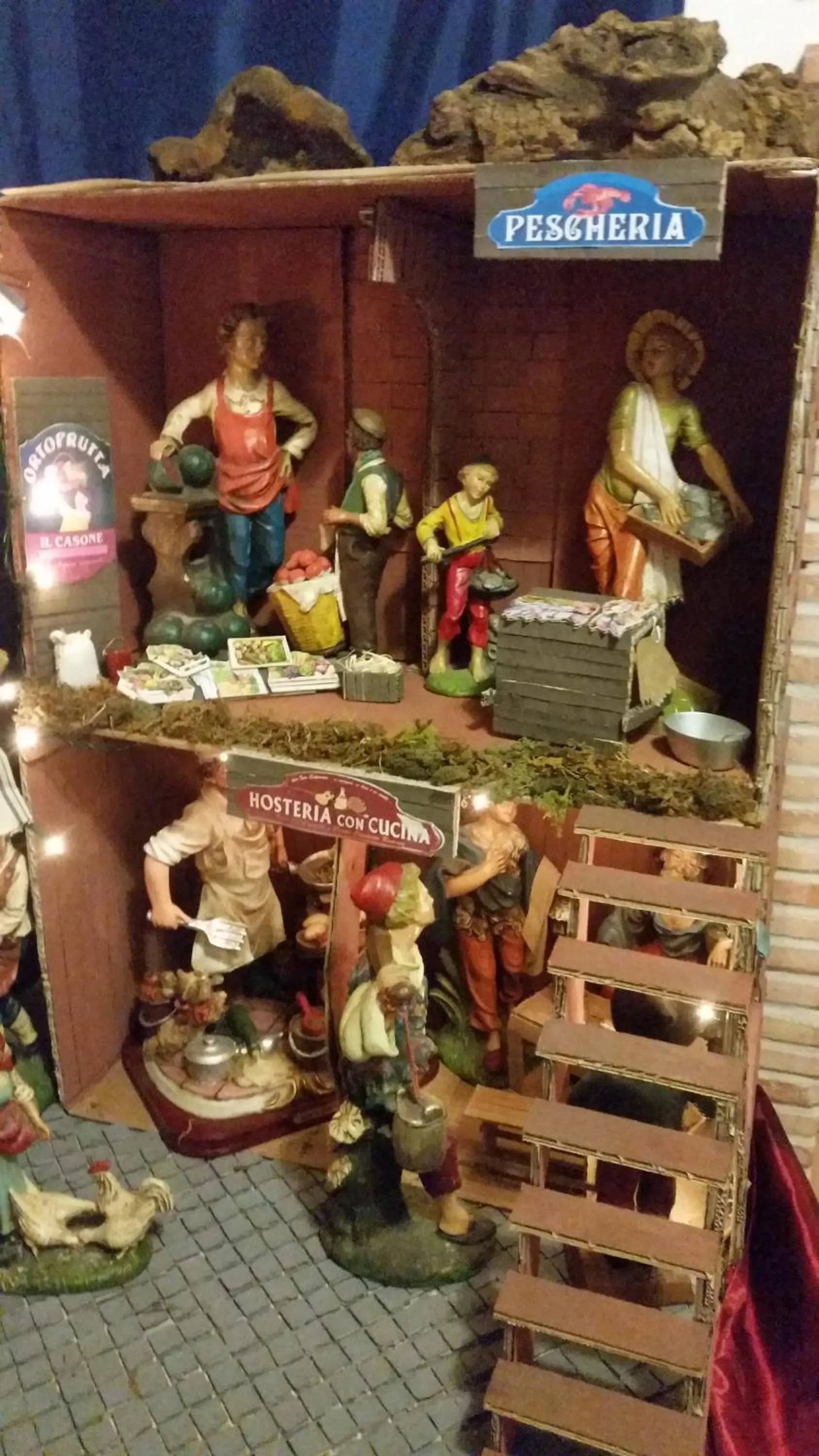 Decorative detail in Vecchia Roma Resort