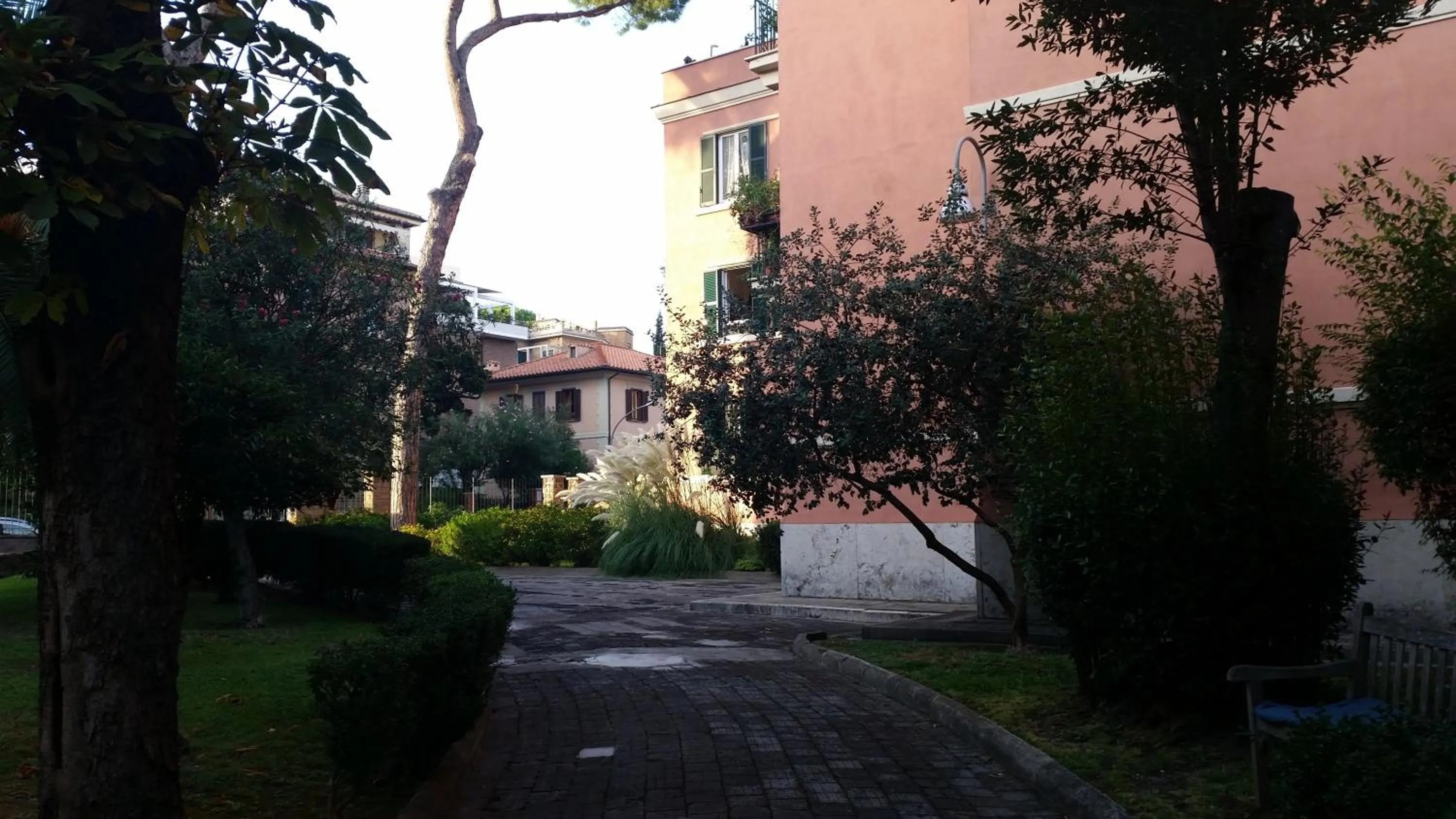 Garden view in Vecchia Roma Resort