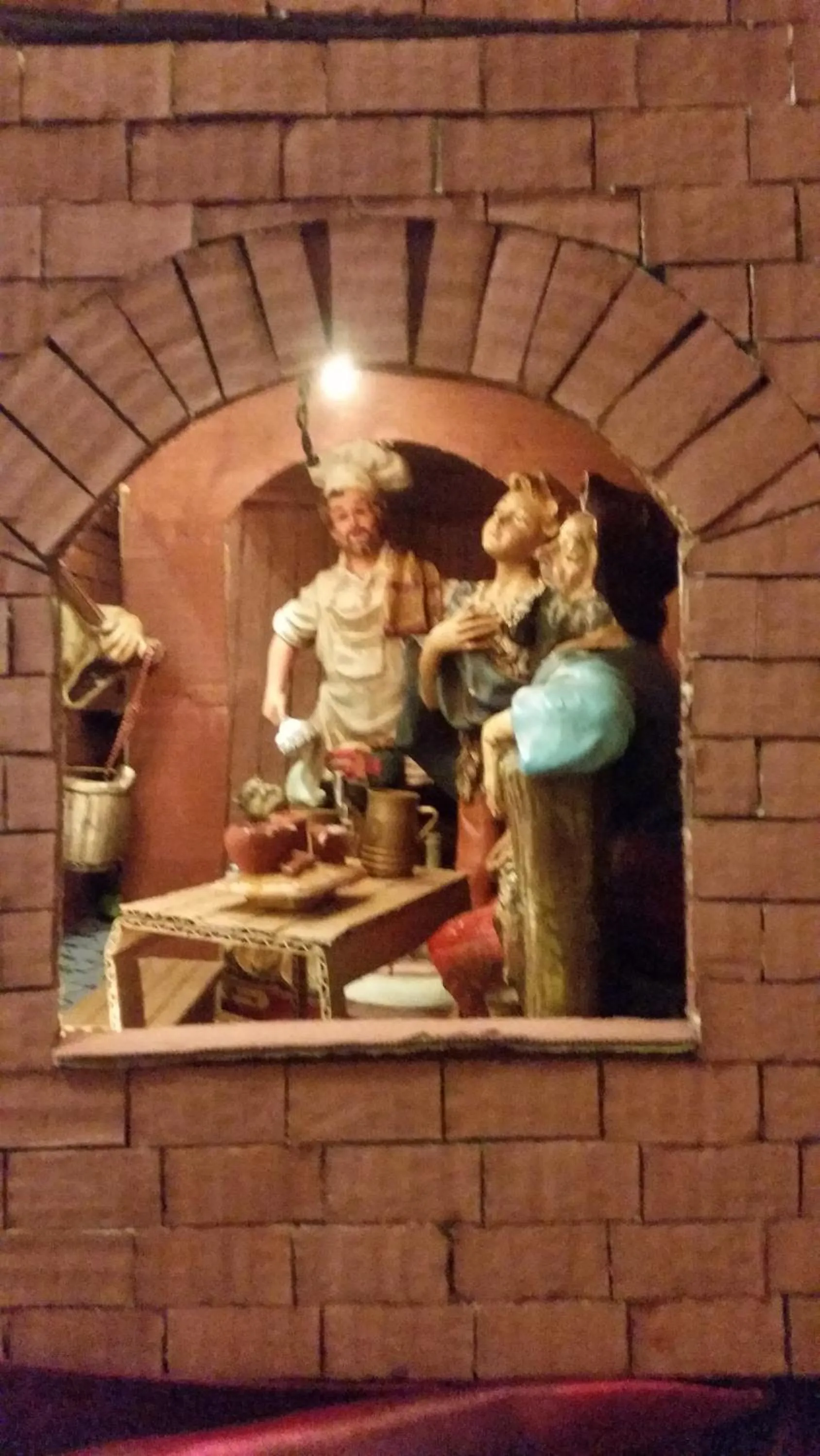 Decorative detail in Vecchia Roma Resort