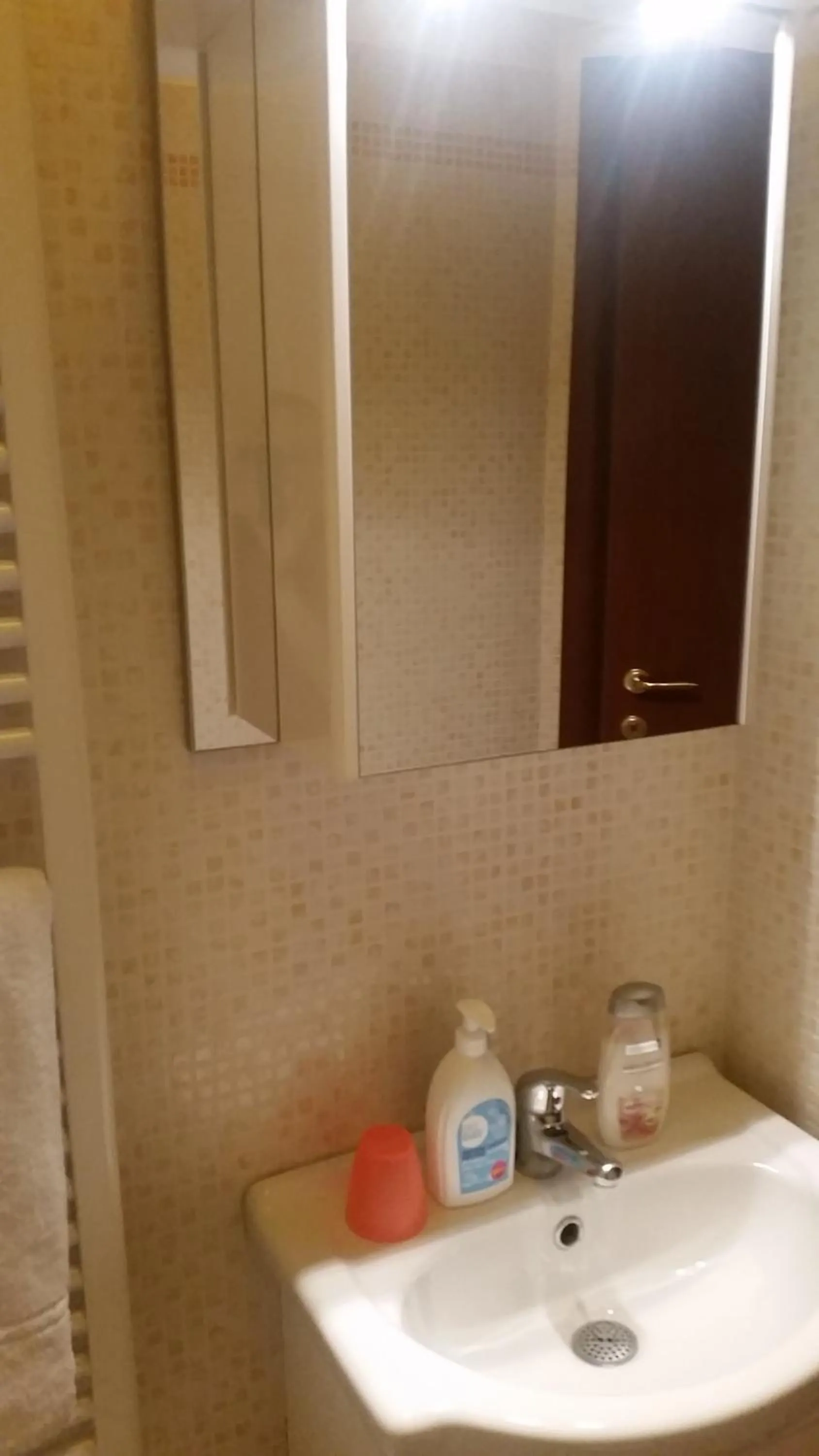 Bathroom in Vecchia Roma Resort