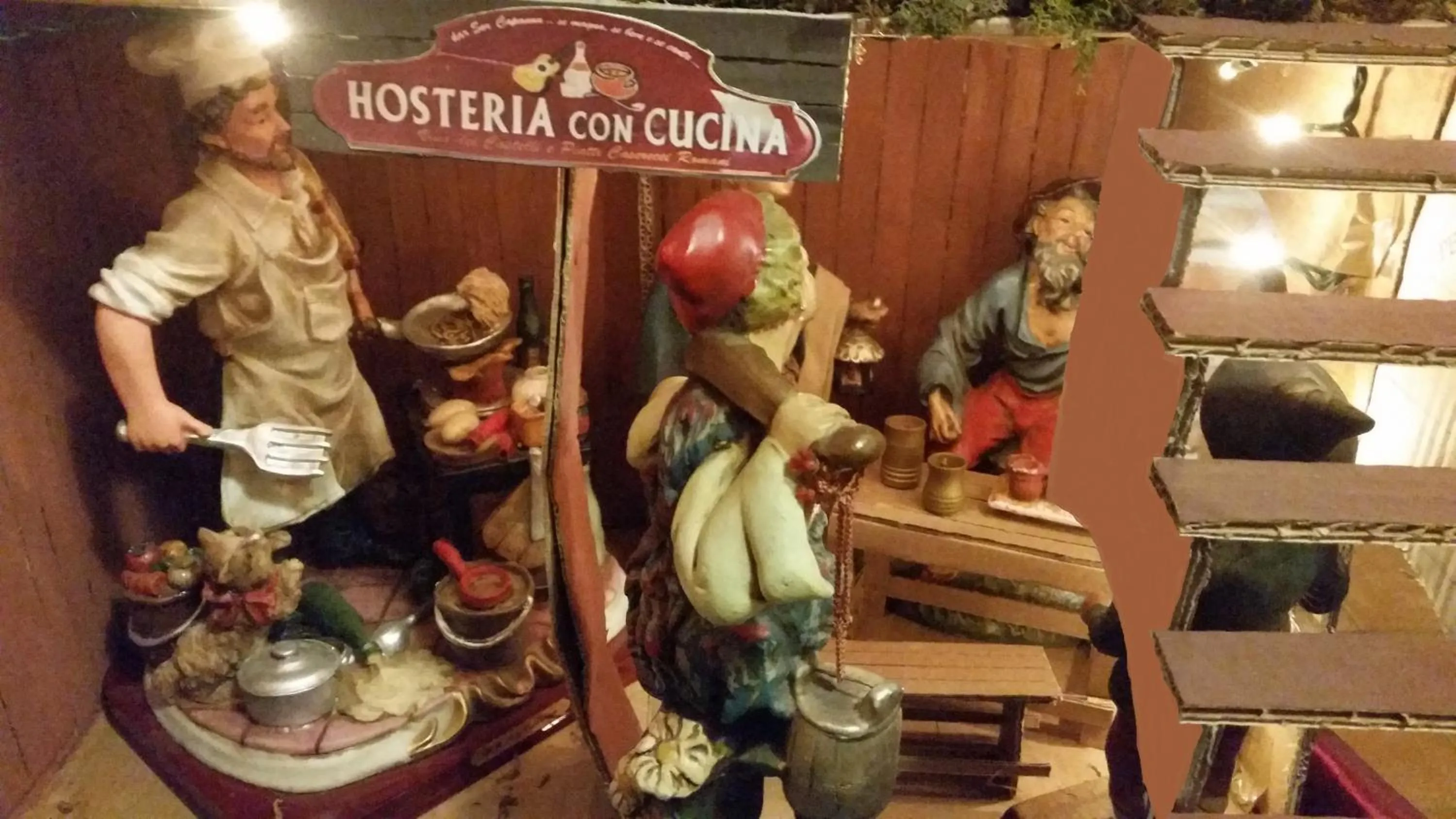 Decorative detail in Vecchia Roma Resort