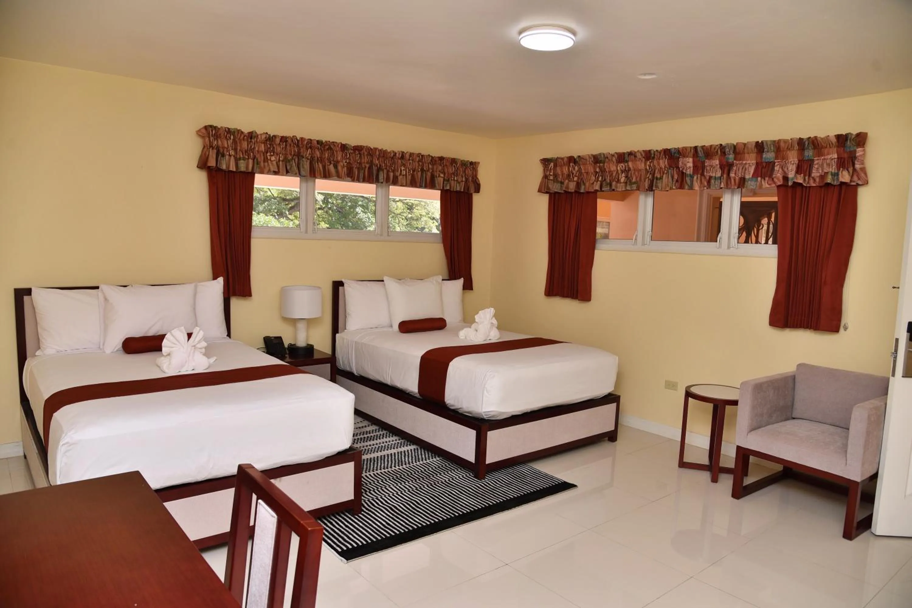 Bed in Hotel Grand A View