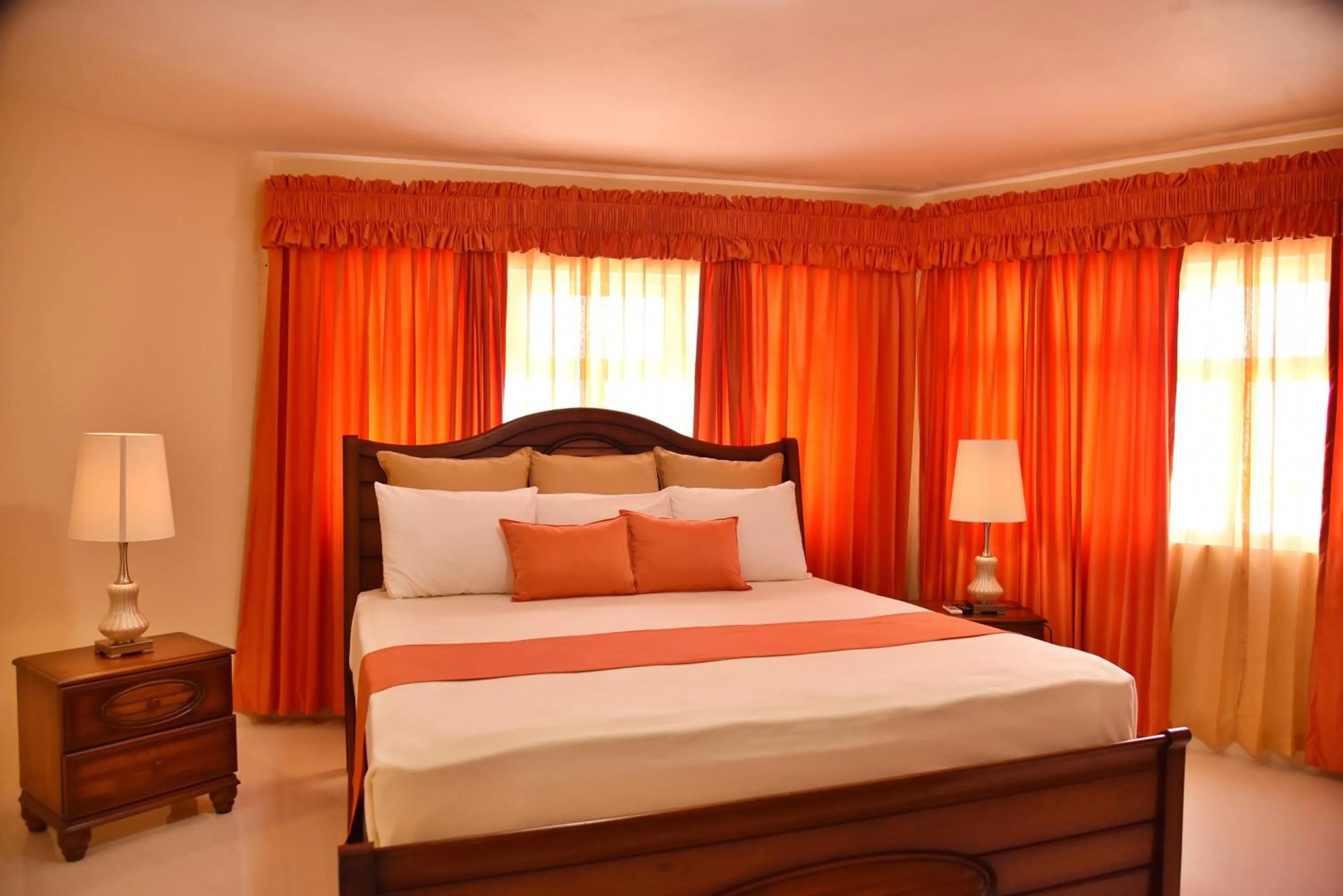 Bed in Hotel Grand A View