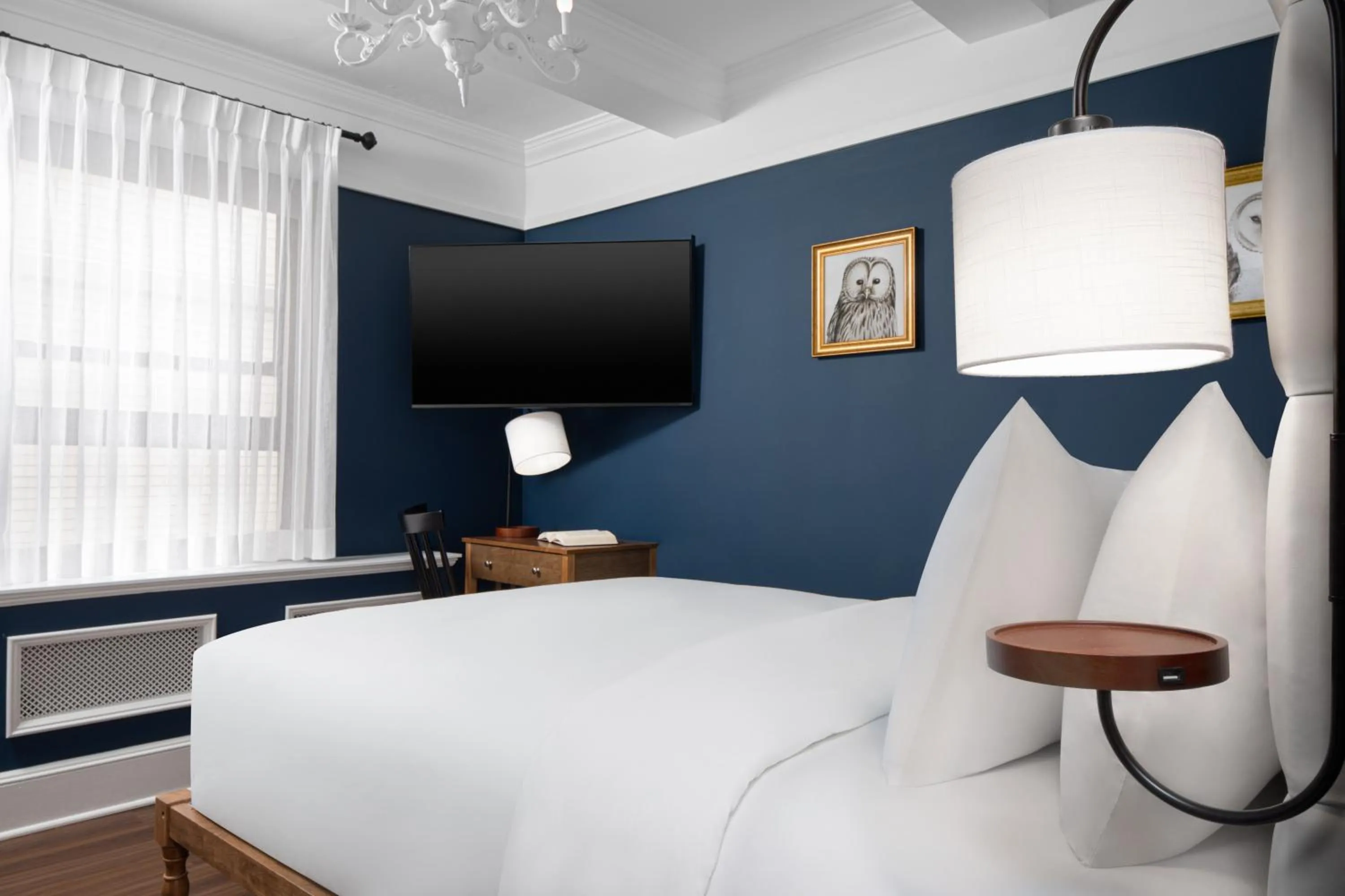 Bedroom, Bed in voco The Franklin New York by IHG