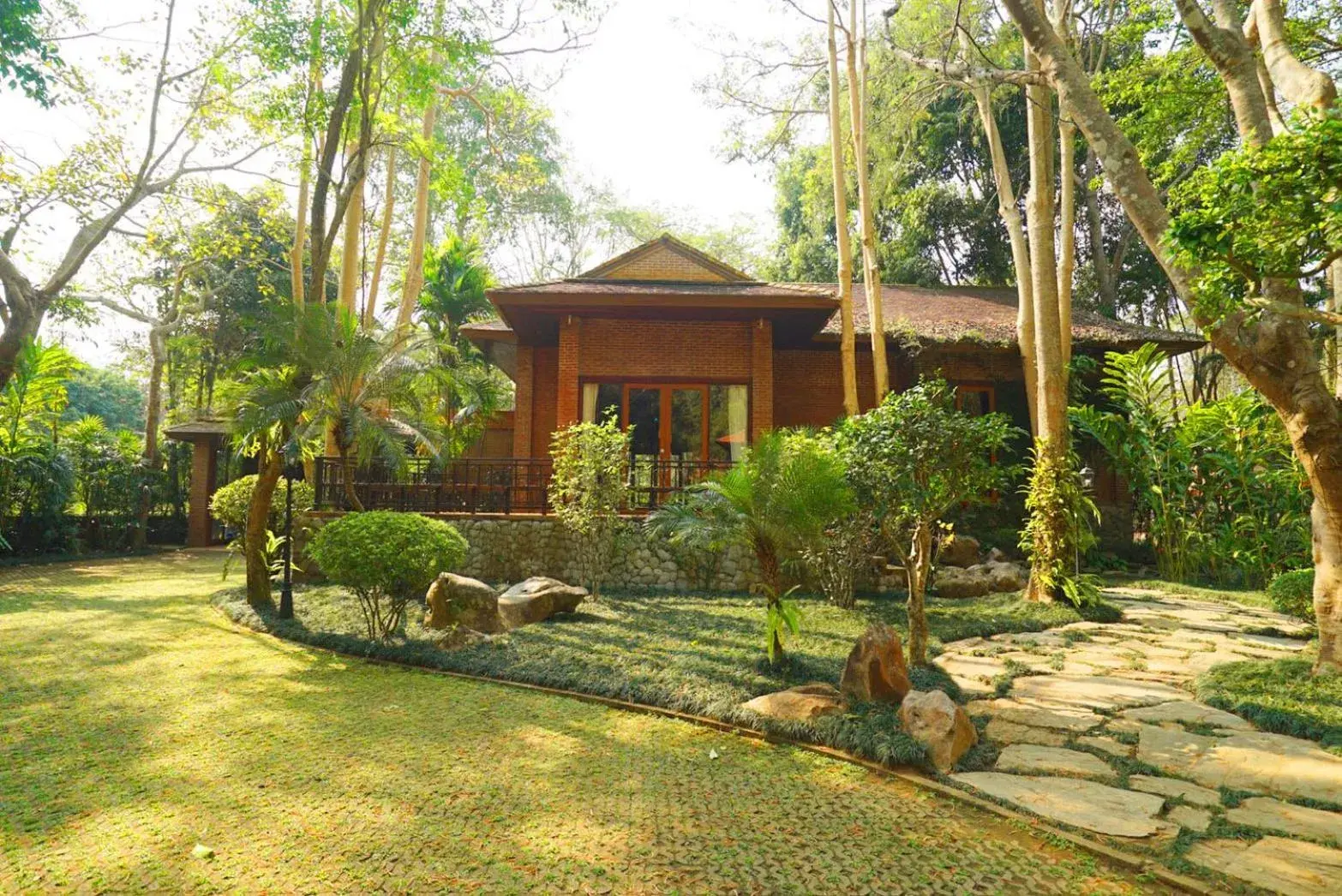 Garden in Chayana Resort Garden in Chayana Resort