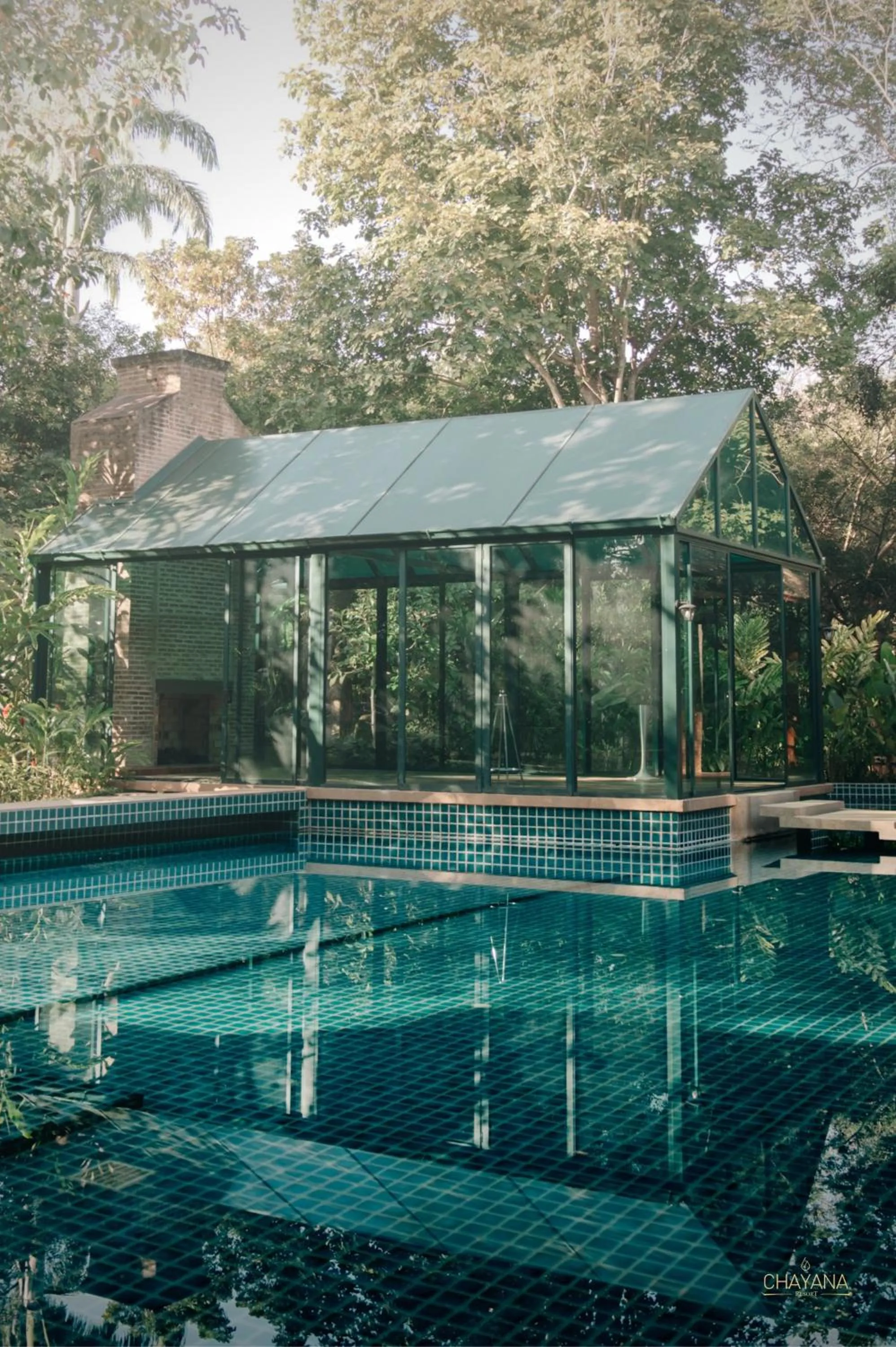 Pool view in Chayana Resort