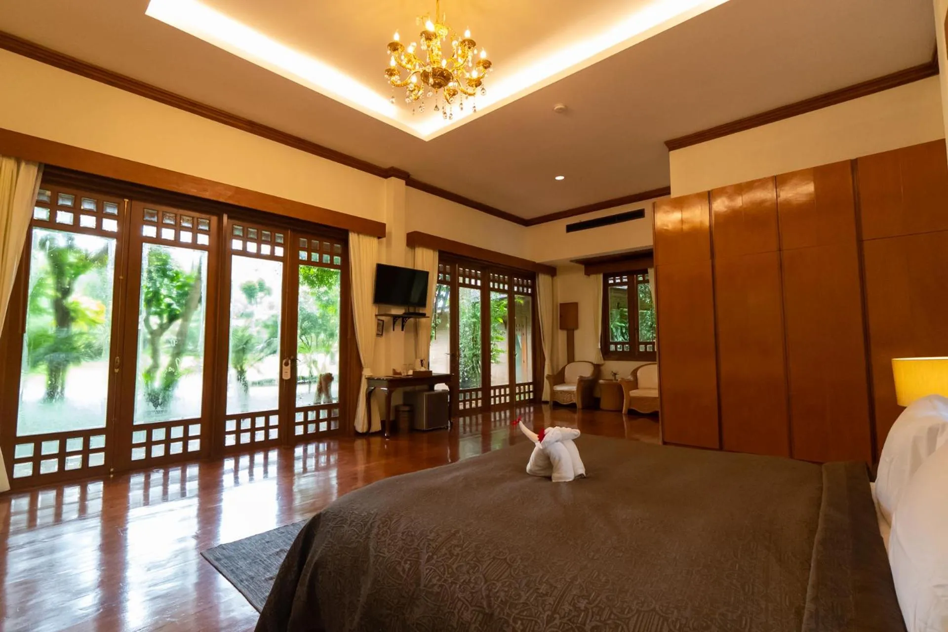 View (from property/room), Bed in Chayana Resort