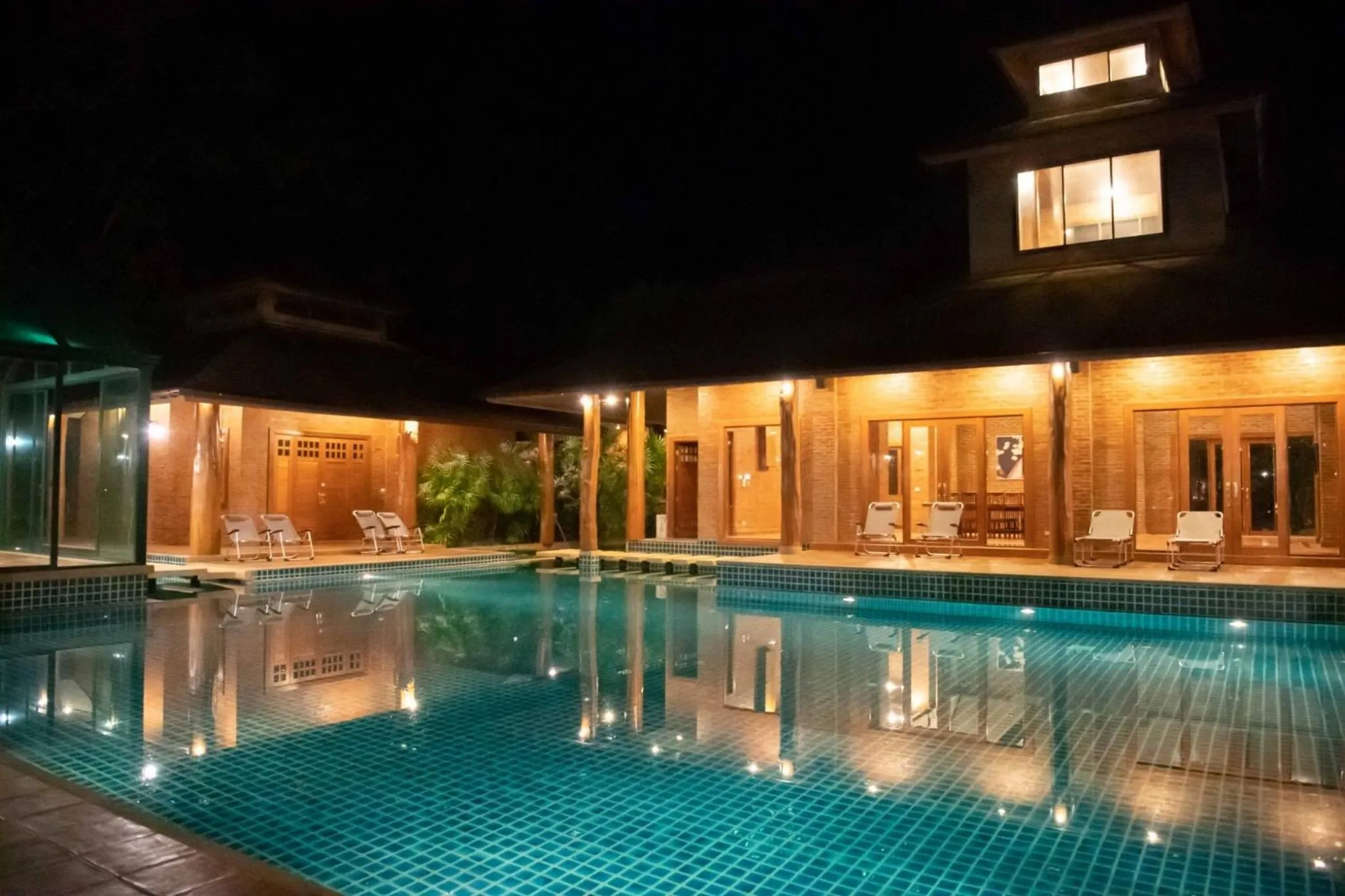 Pool view in Chayana Resort