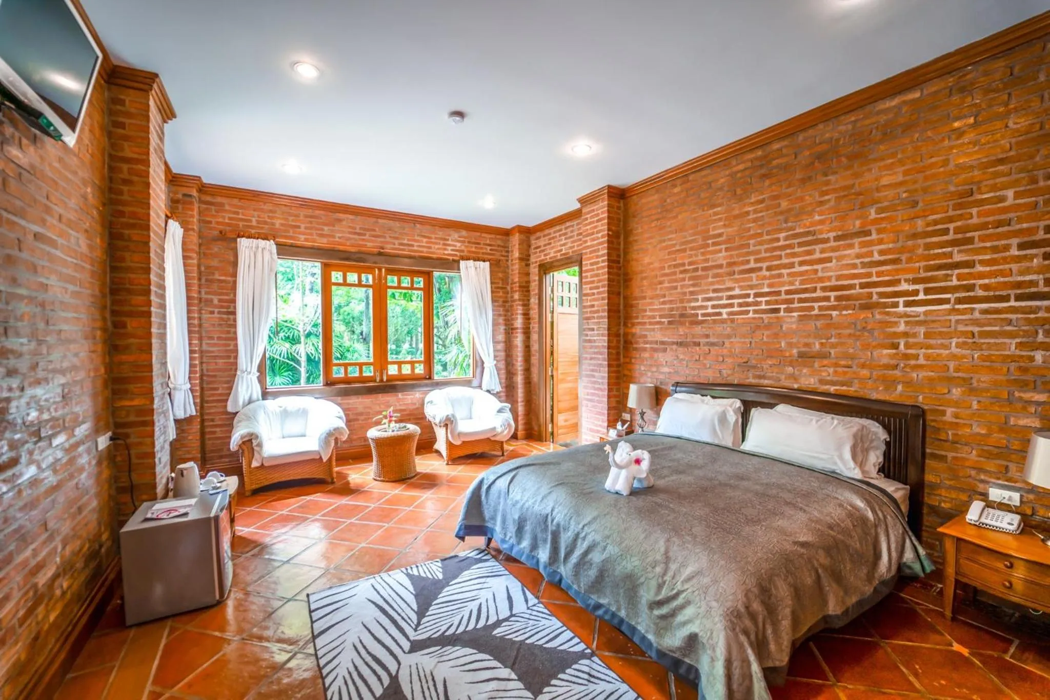 Bed in Chayana Resort