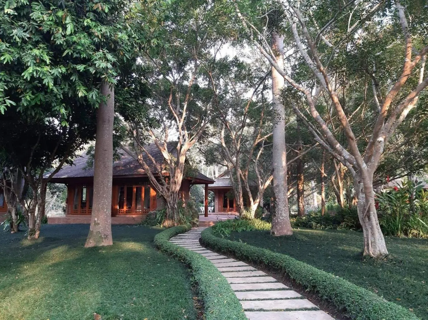 Garden view in Chayana Resort