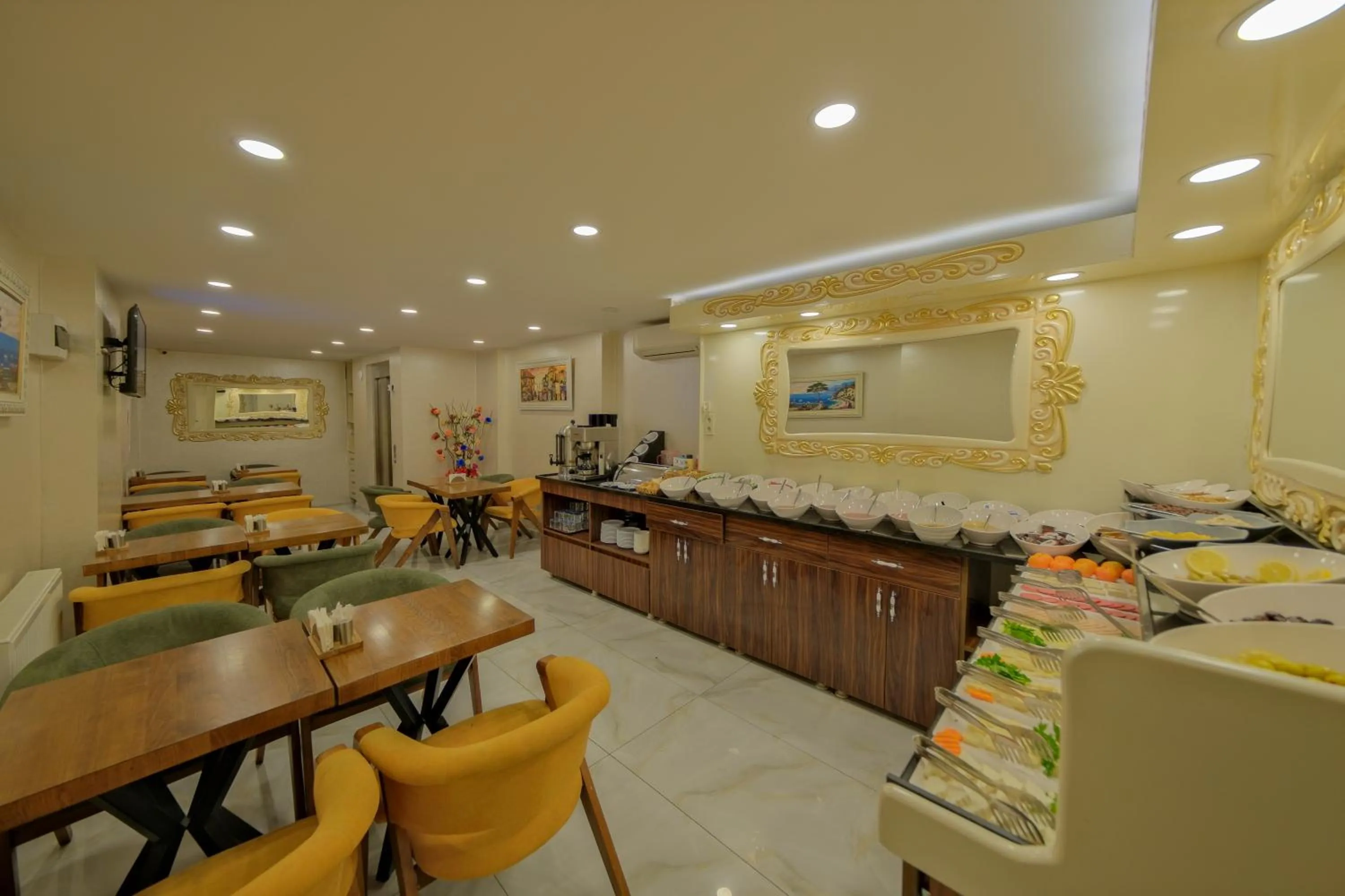 Breakfast in Grand Kavi Hotel