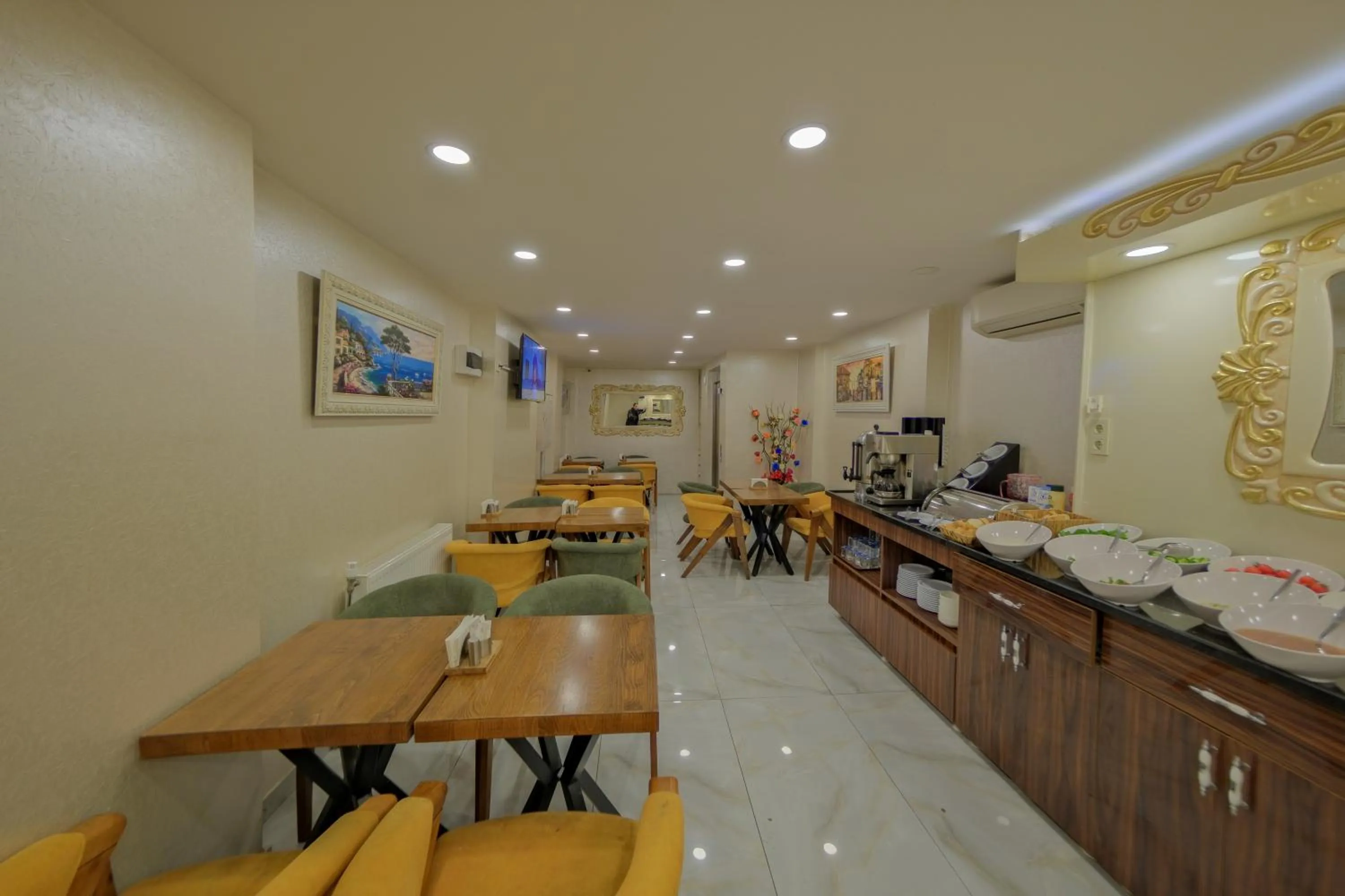 Breakfast in Grand Kavi Hotel