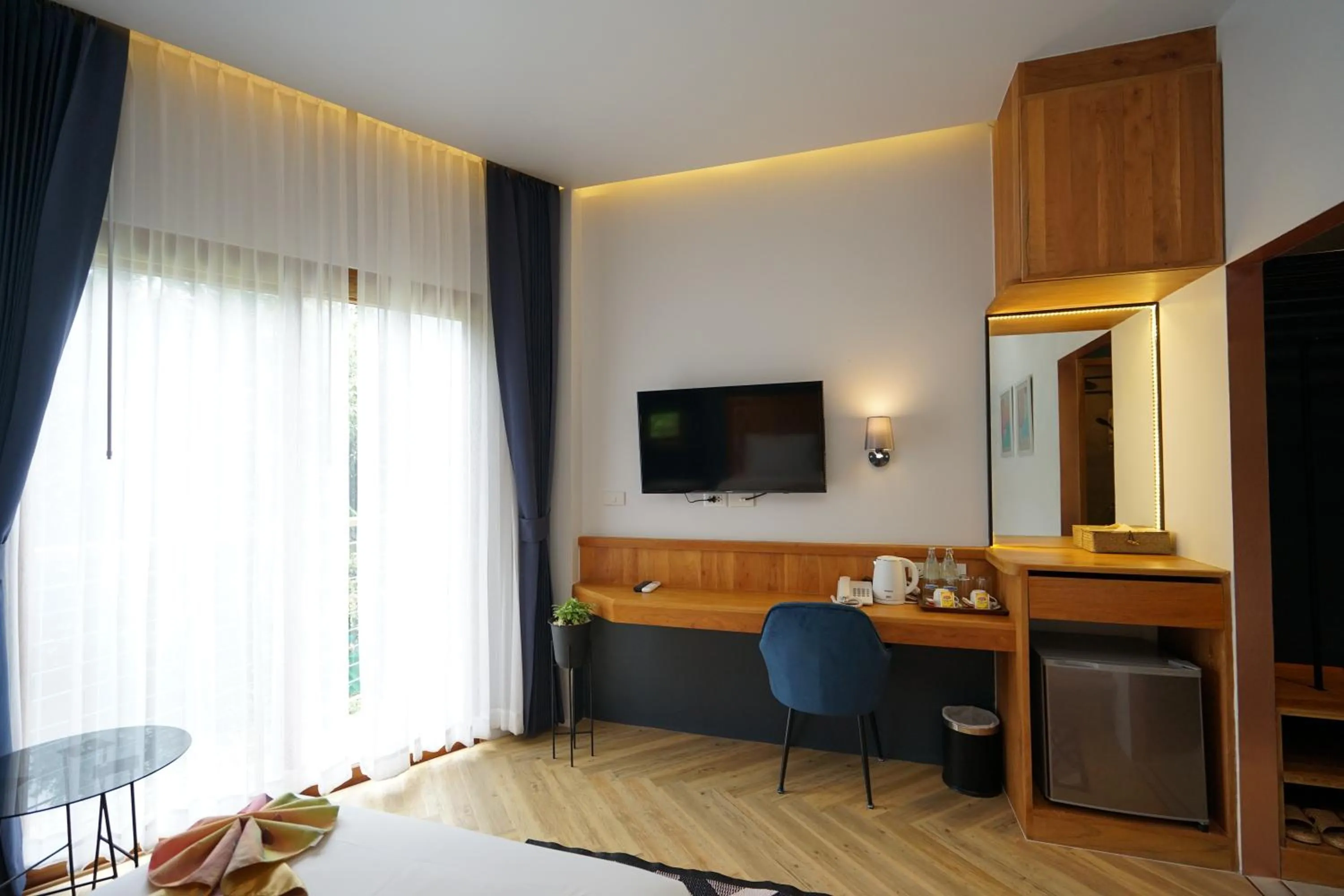 Seating area, Bed in Passion Resort Kiriwong